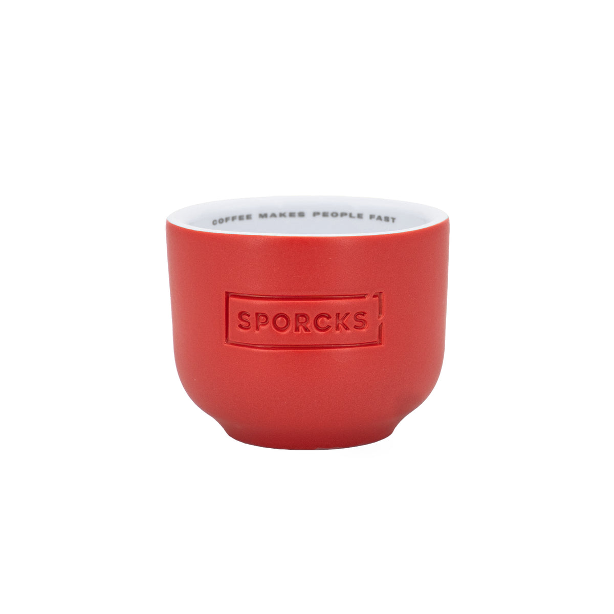 Taza Cappuccino Red