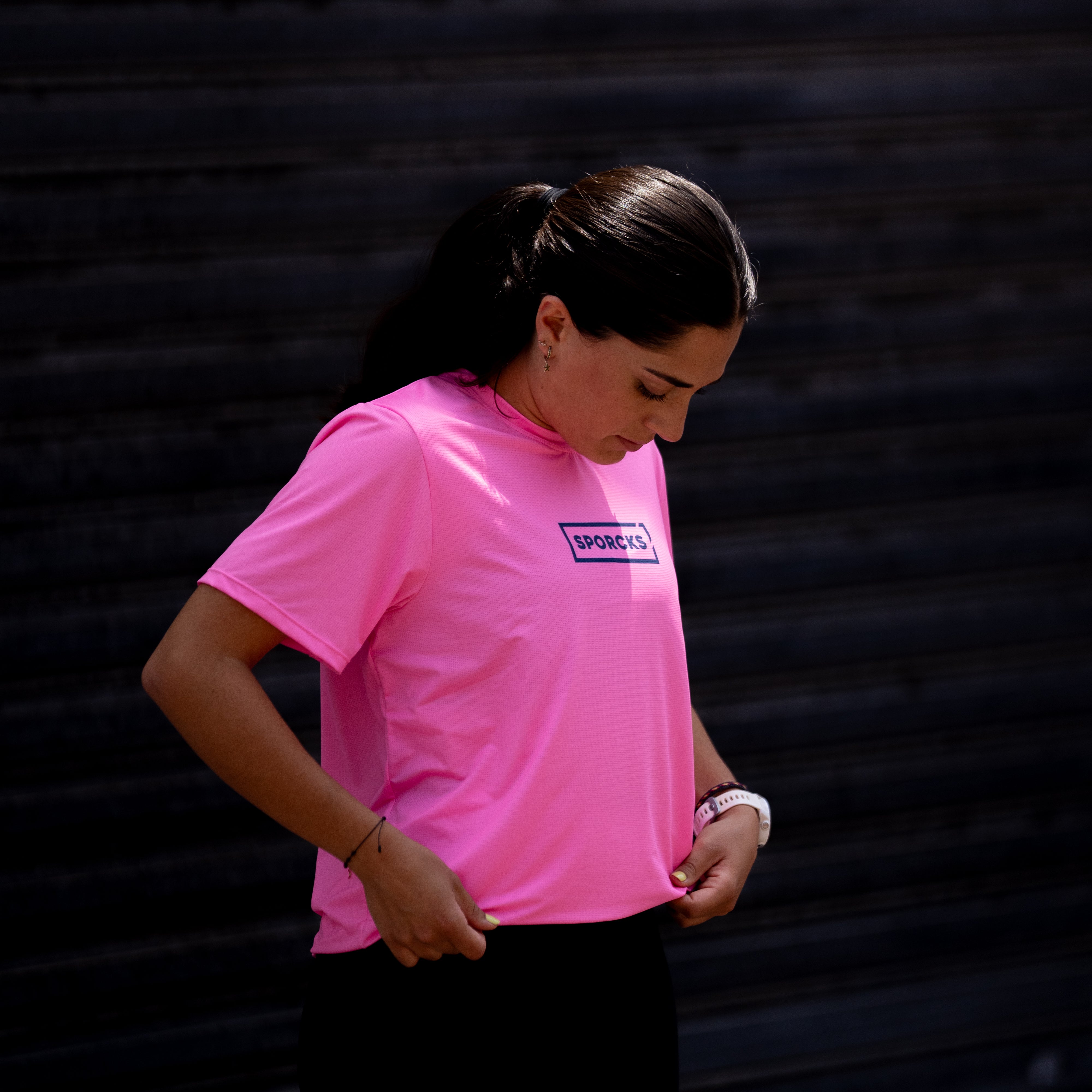 RUN OR DIE PINK - UNISEX-FUNKTIONSSHIRT