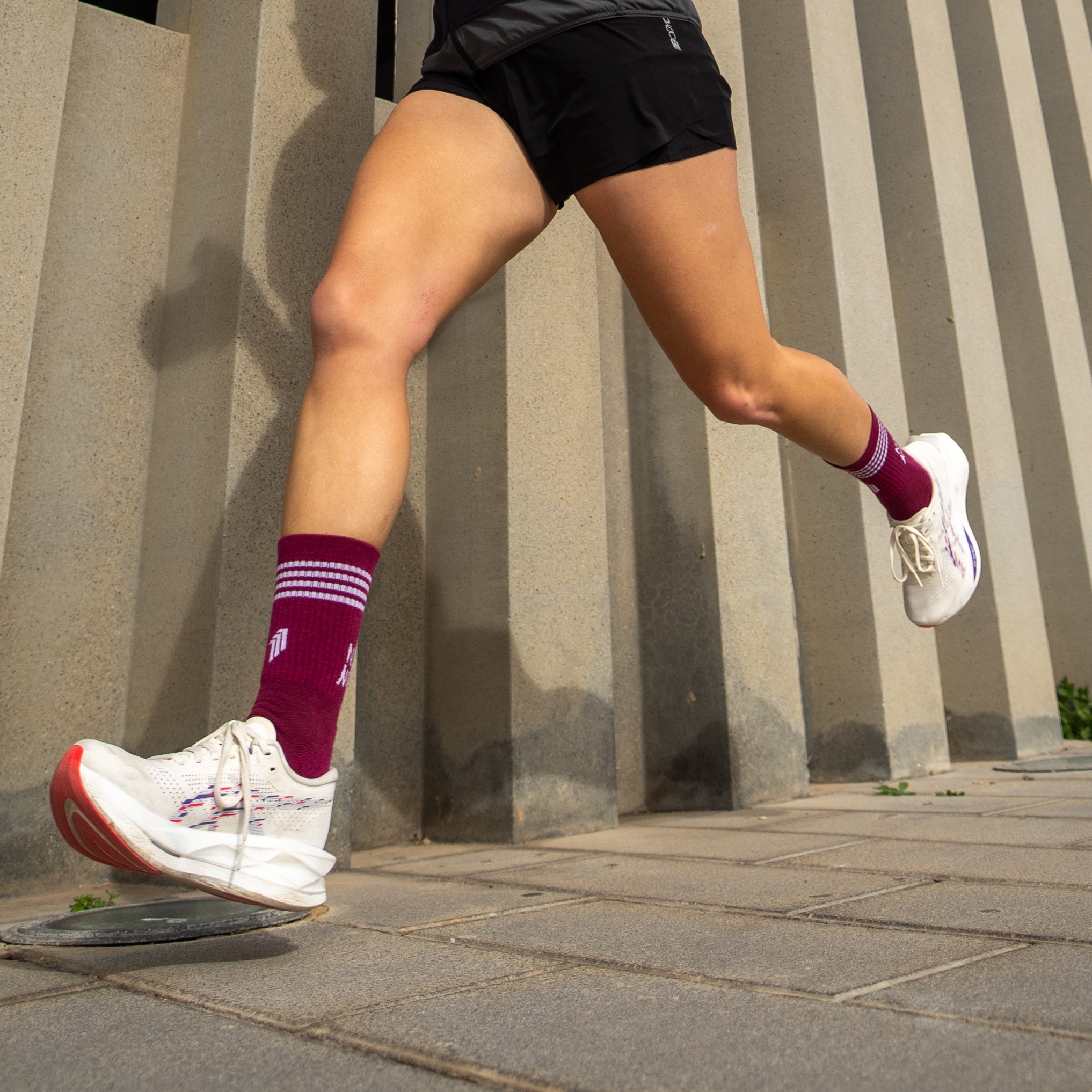 NO RISK BERRY - CHAUSSETTE DE COURSE HIVER