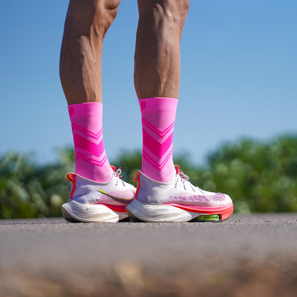 POSH PINK - RUNNING SOCKS