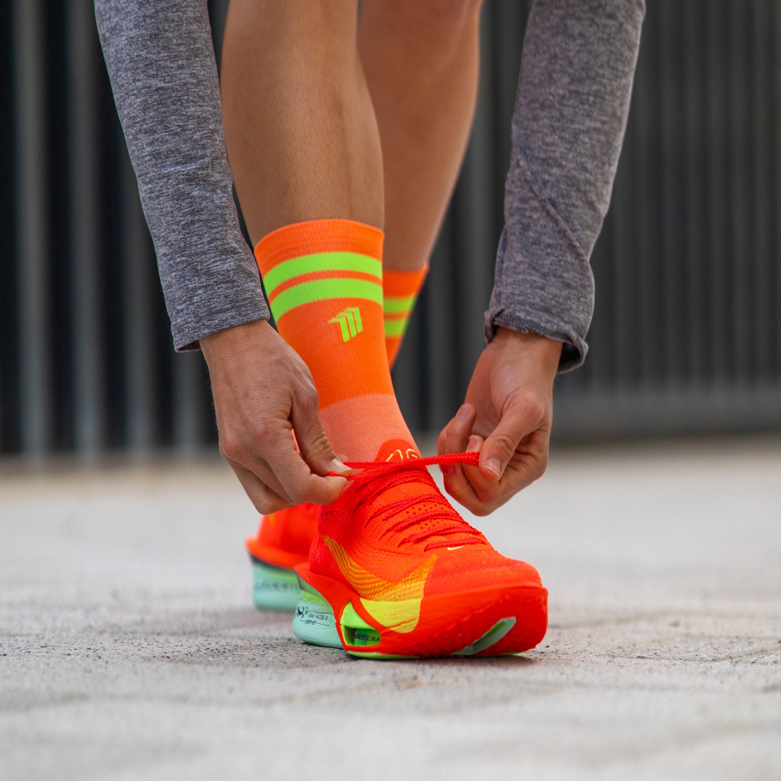 PRO ORANGE V2 - RUN ULTRALIGHT SOCKS