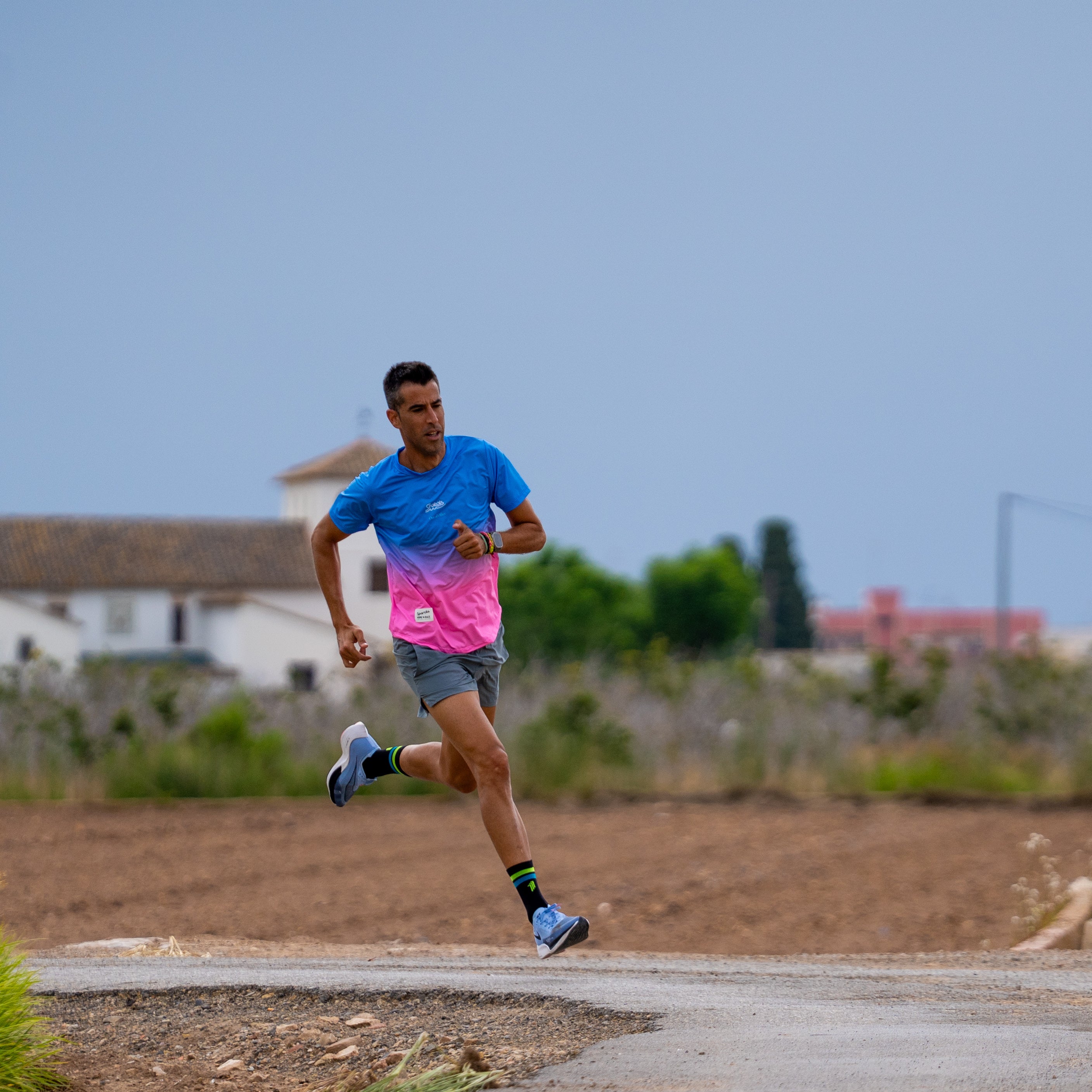 PRO BLACK BLUE - RUN ULTRALIGHT SOCKS