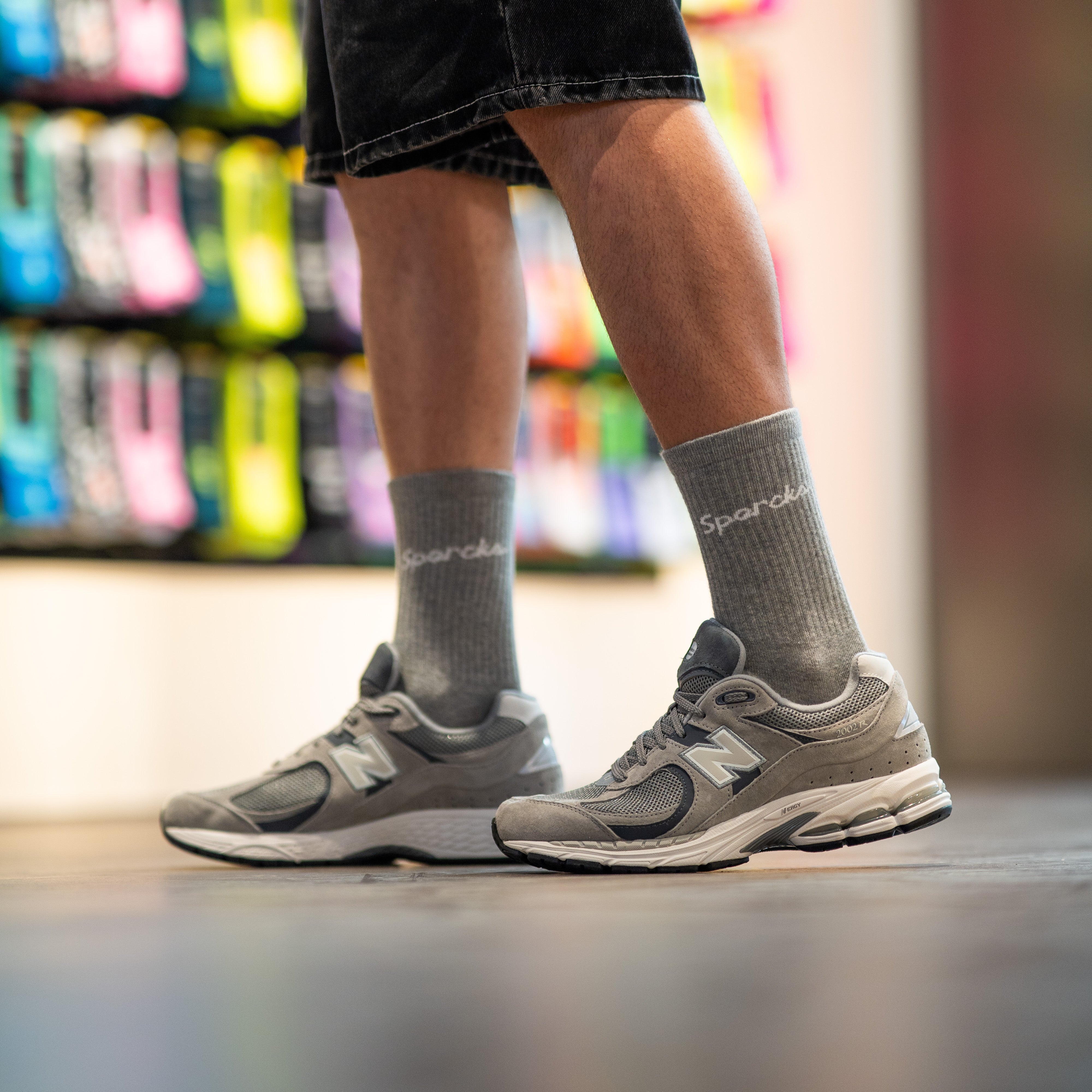 CHILL VIBES GREY - CALCETÍN STREET