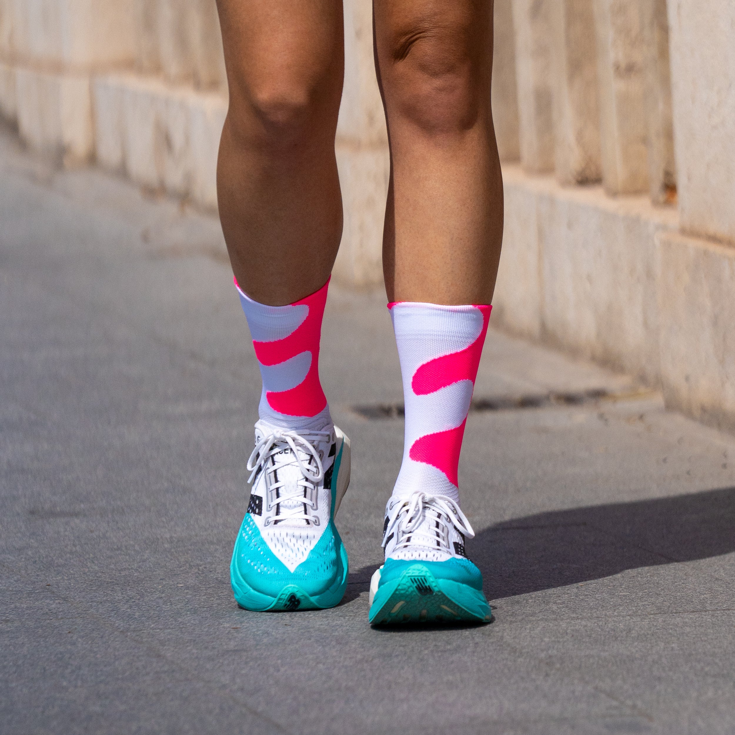 KINETIC PINK - RUNNING SOCKS
