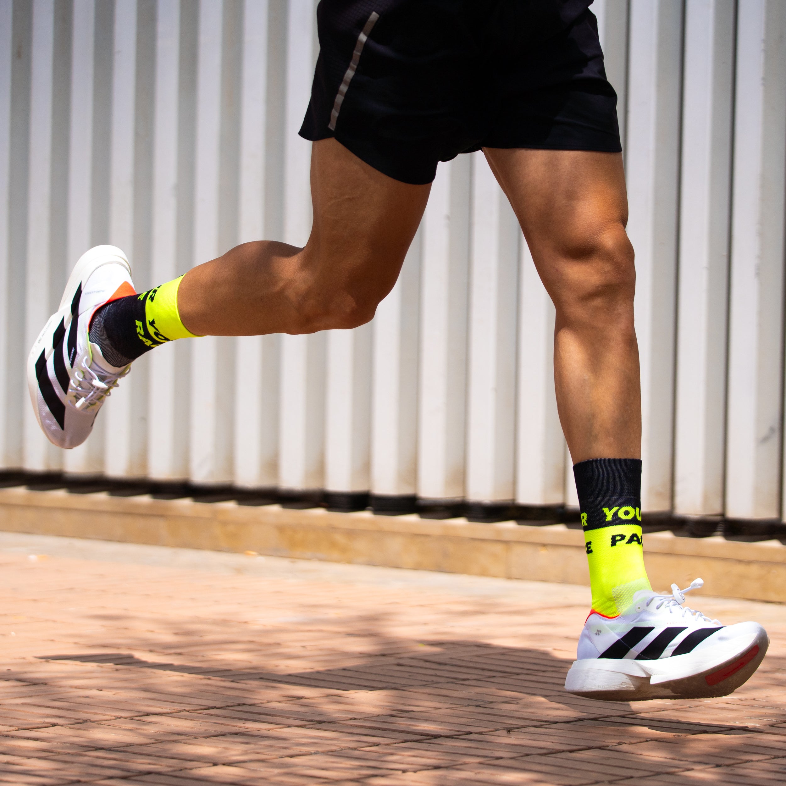 RACE PACE BLACK - RUNNING SOCKS