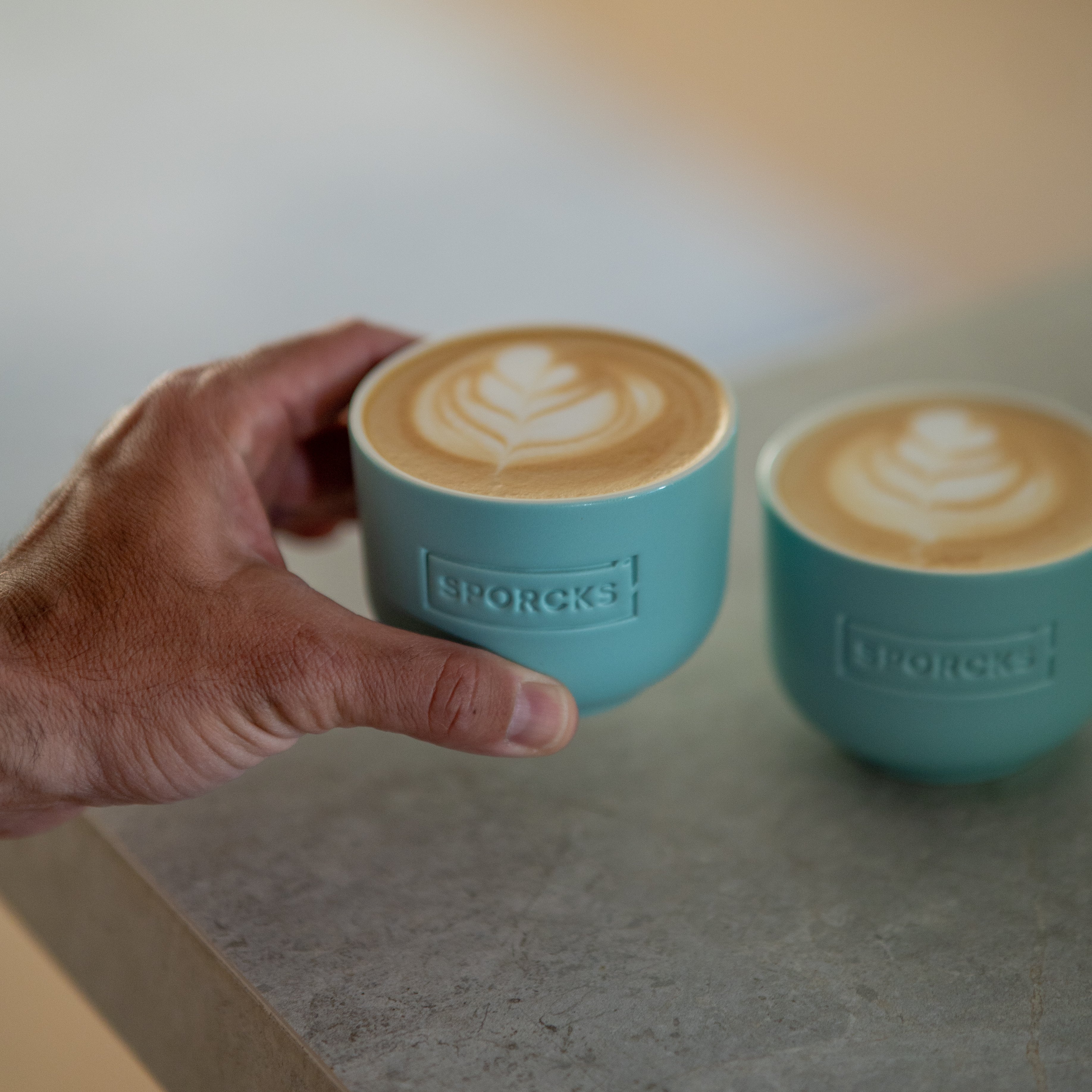 Green Cappuccino Cup - 200ml