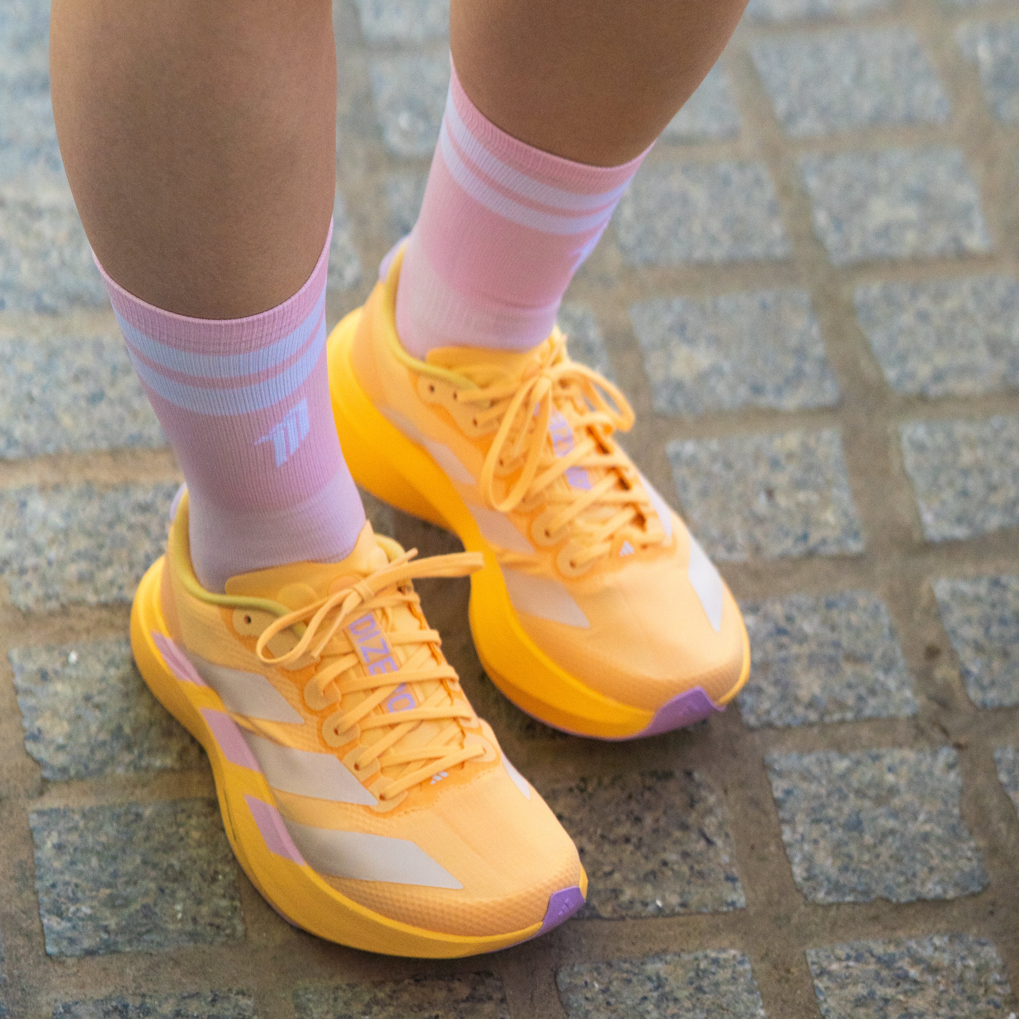 SIGNATURE PINK - CHAUSSETTES RUNNING PRO COMFORT