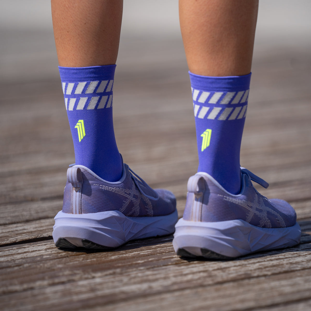 ULTRALIGHT PRO STRIPED PURPLE - ULTRALIGHT LAUFSOCKEN
