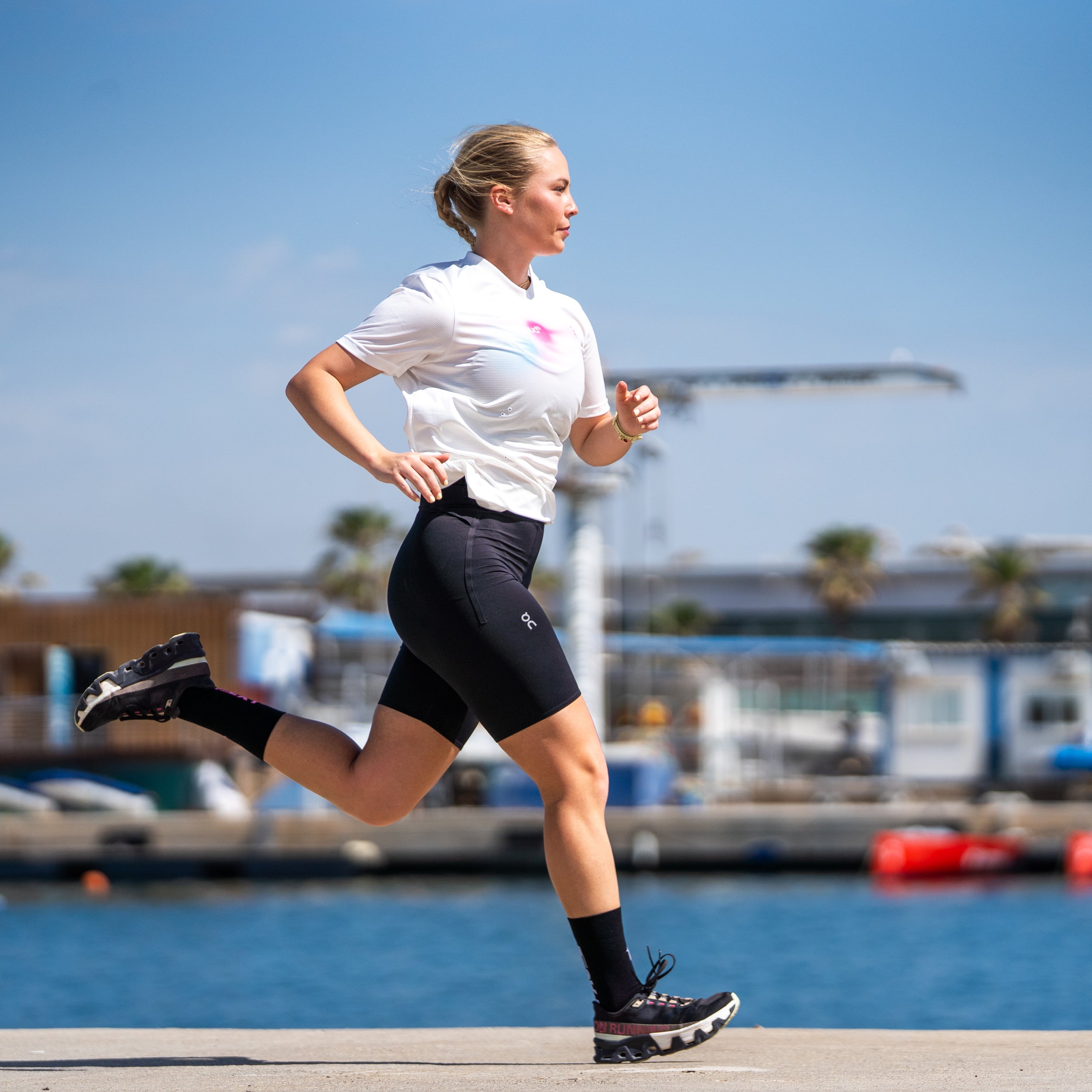 SEXY PACE BLACK - RUNNING SOCKS