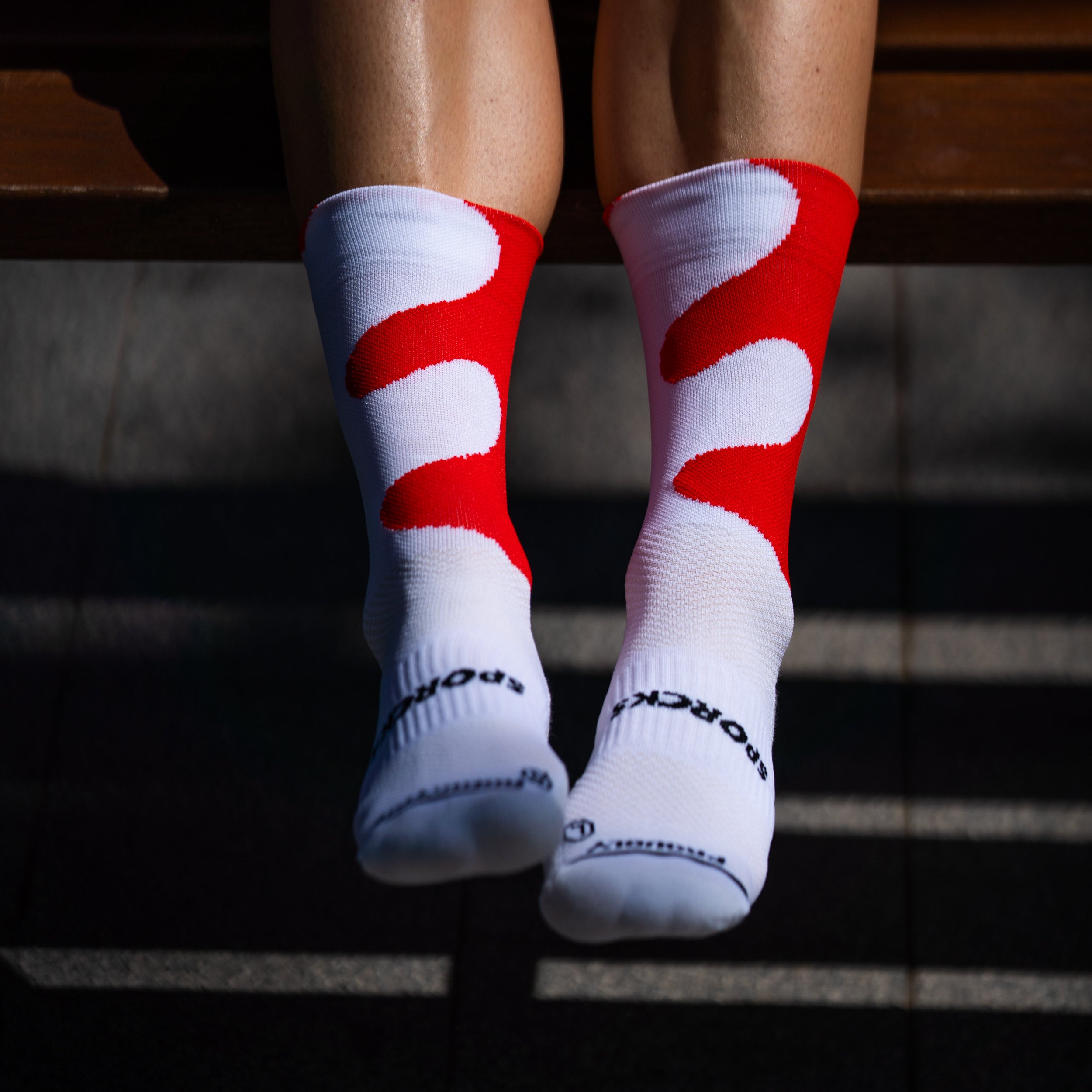 KINETIC RED - RUNNING SOCKS