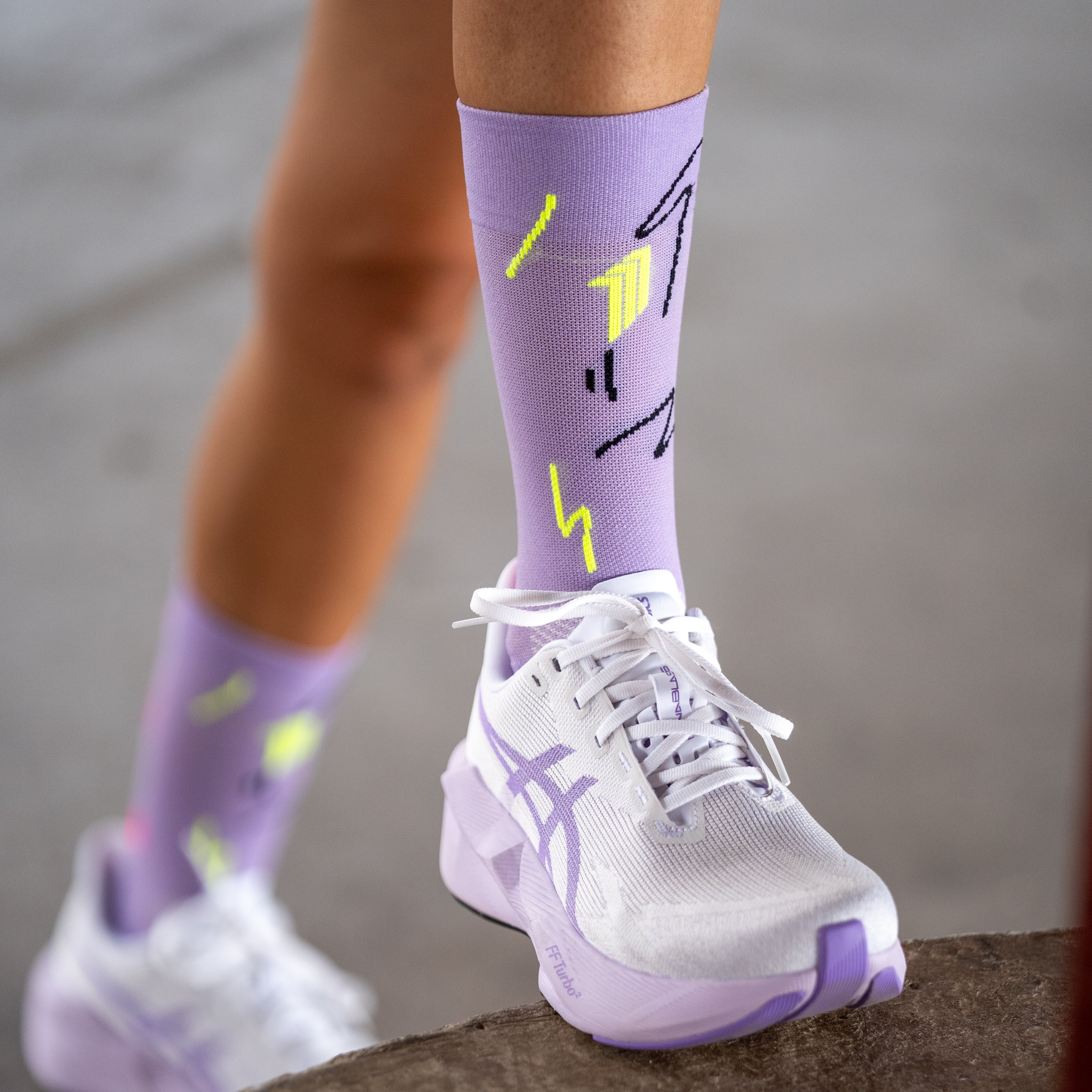 FUN RUN PURPLE - LAUFSOCKEN