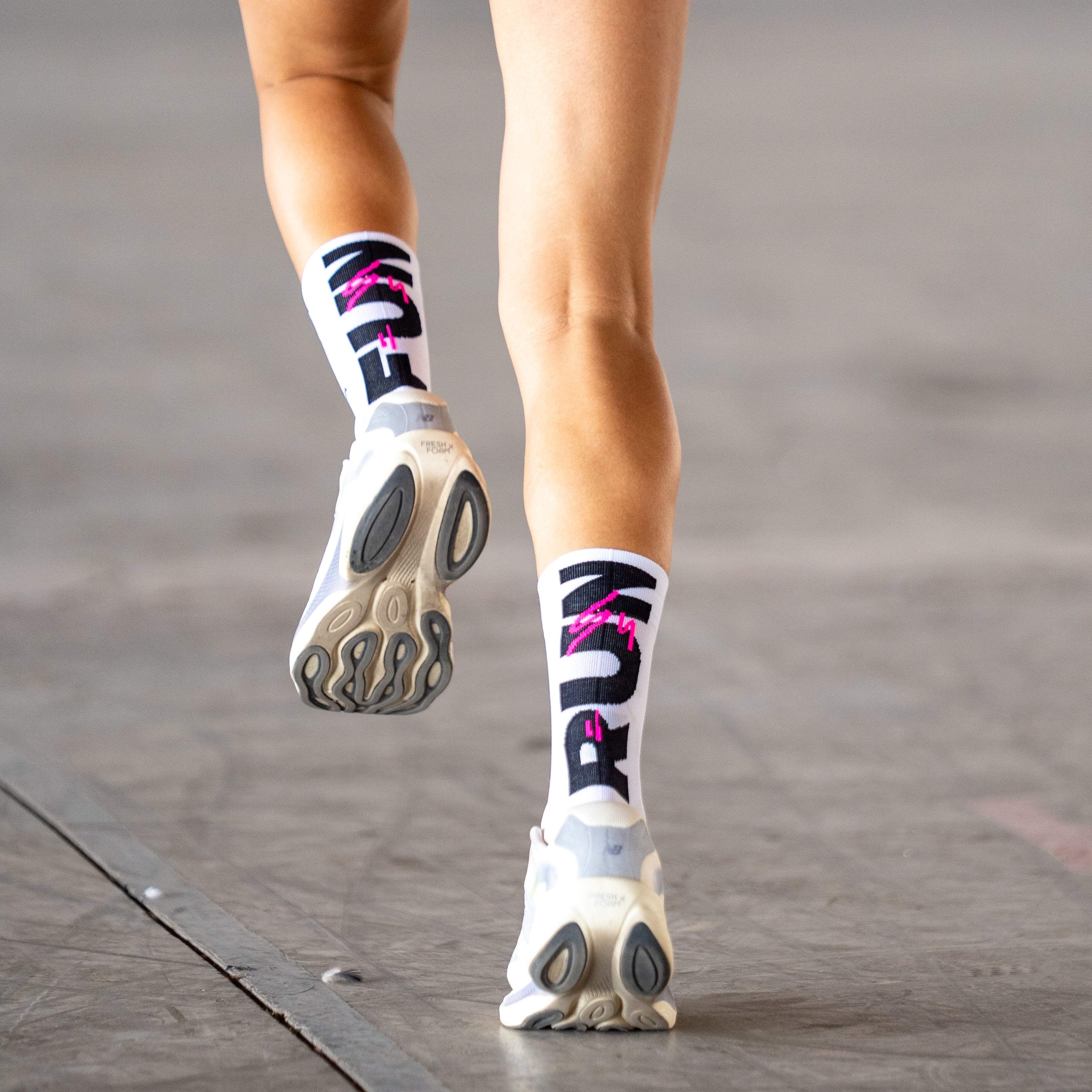 FUN RUN WHITE - LAUFSOCKEN