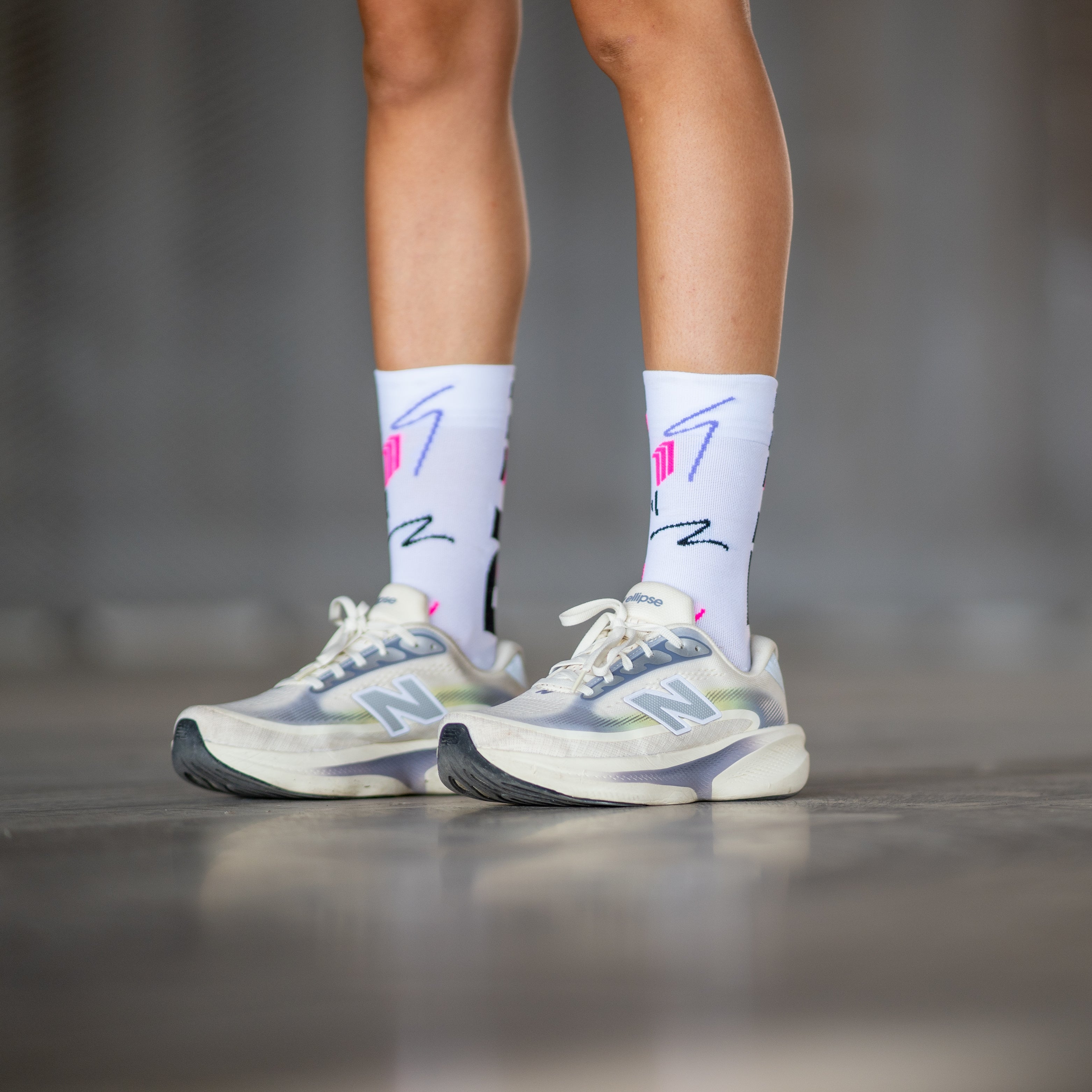 FUN RUN WHITE - LAUFSOCKEN