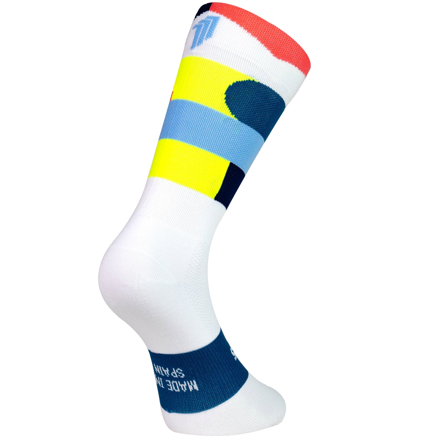 Polo Ralph Lauren - Lot de 3 paires de chaussettes en coton mercerisé avec logo poney - Jaune