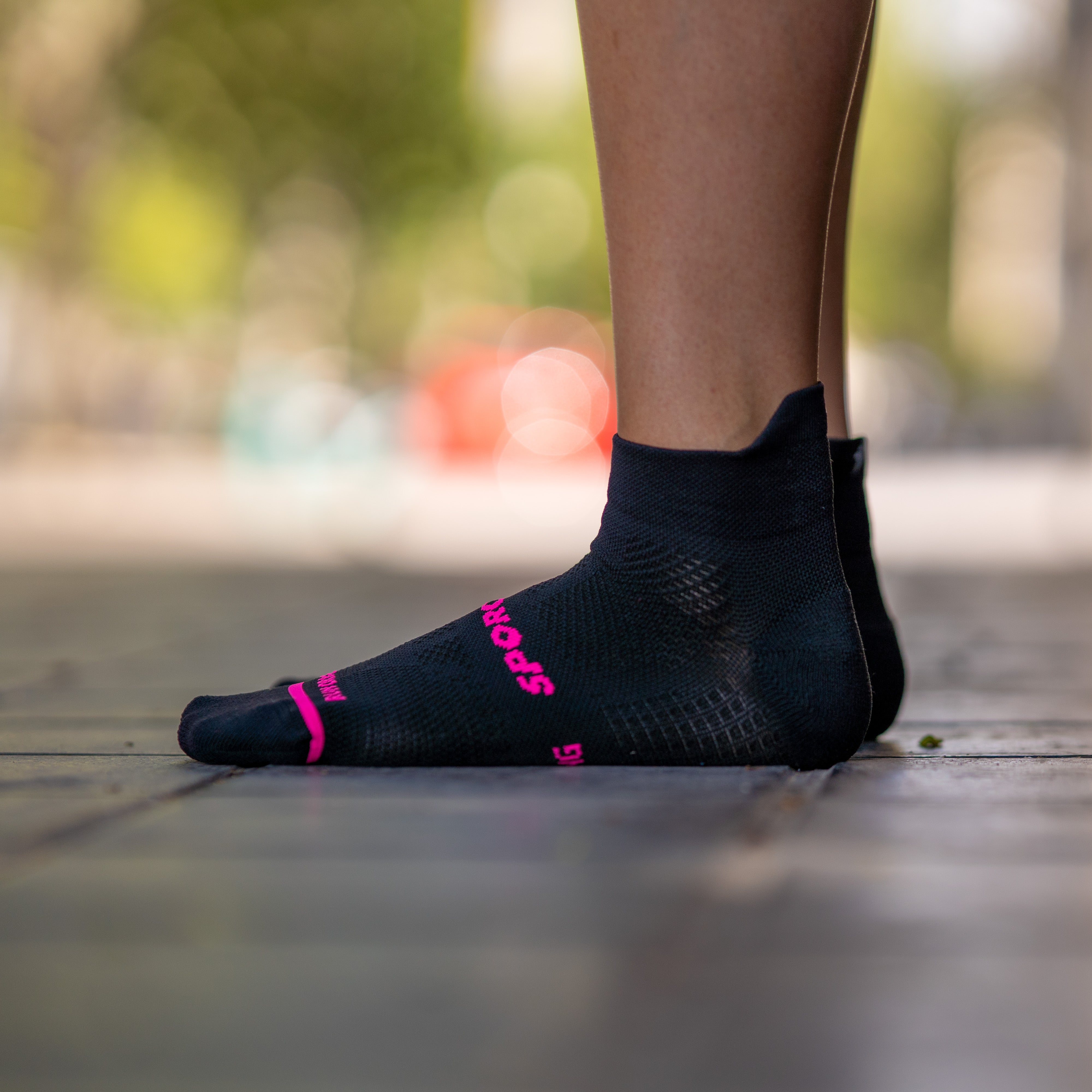 NOOSA BLACK V2 - LAUFSOCKEN