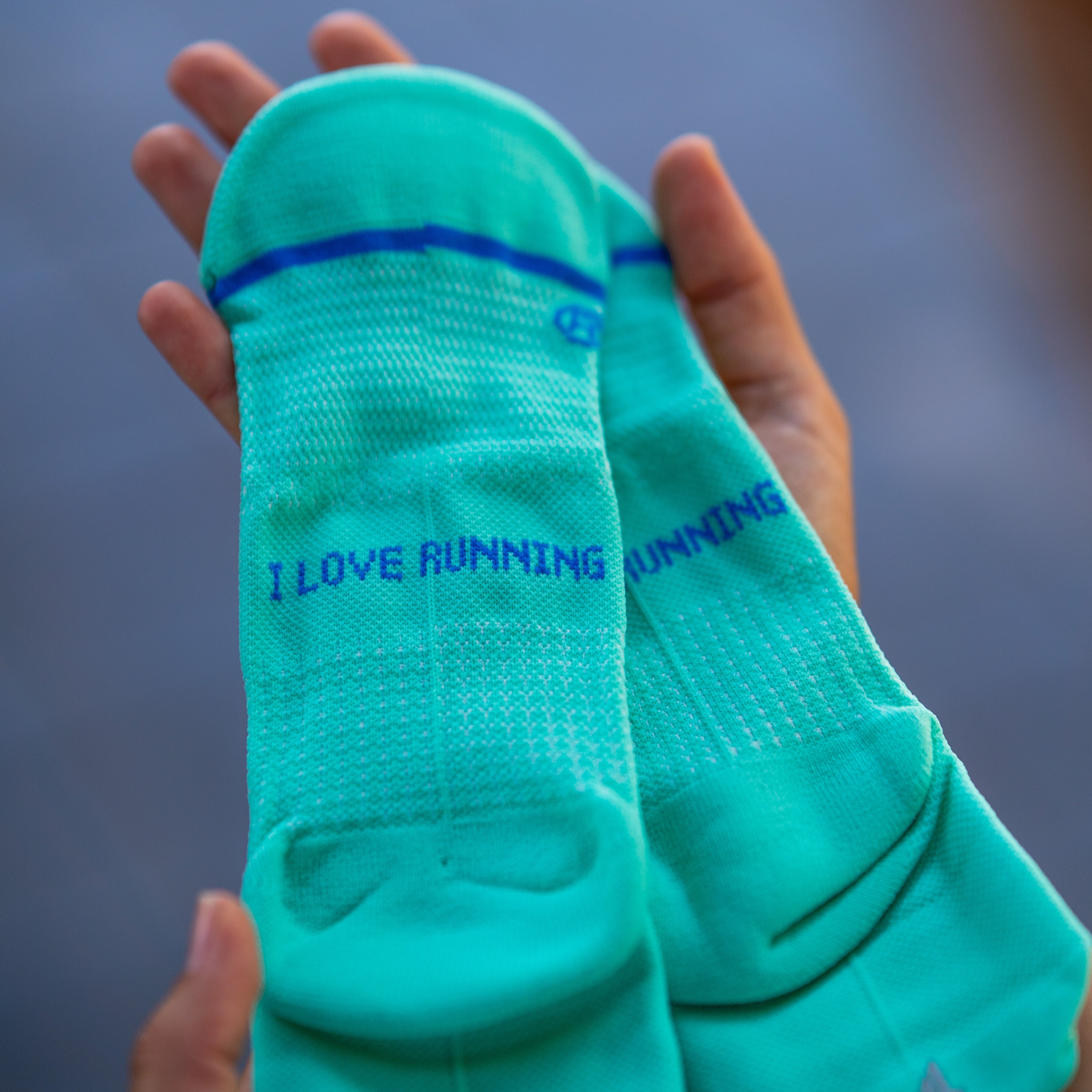 NOOSA GREEN V2 - CHAUSSETTE DE COURSE