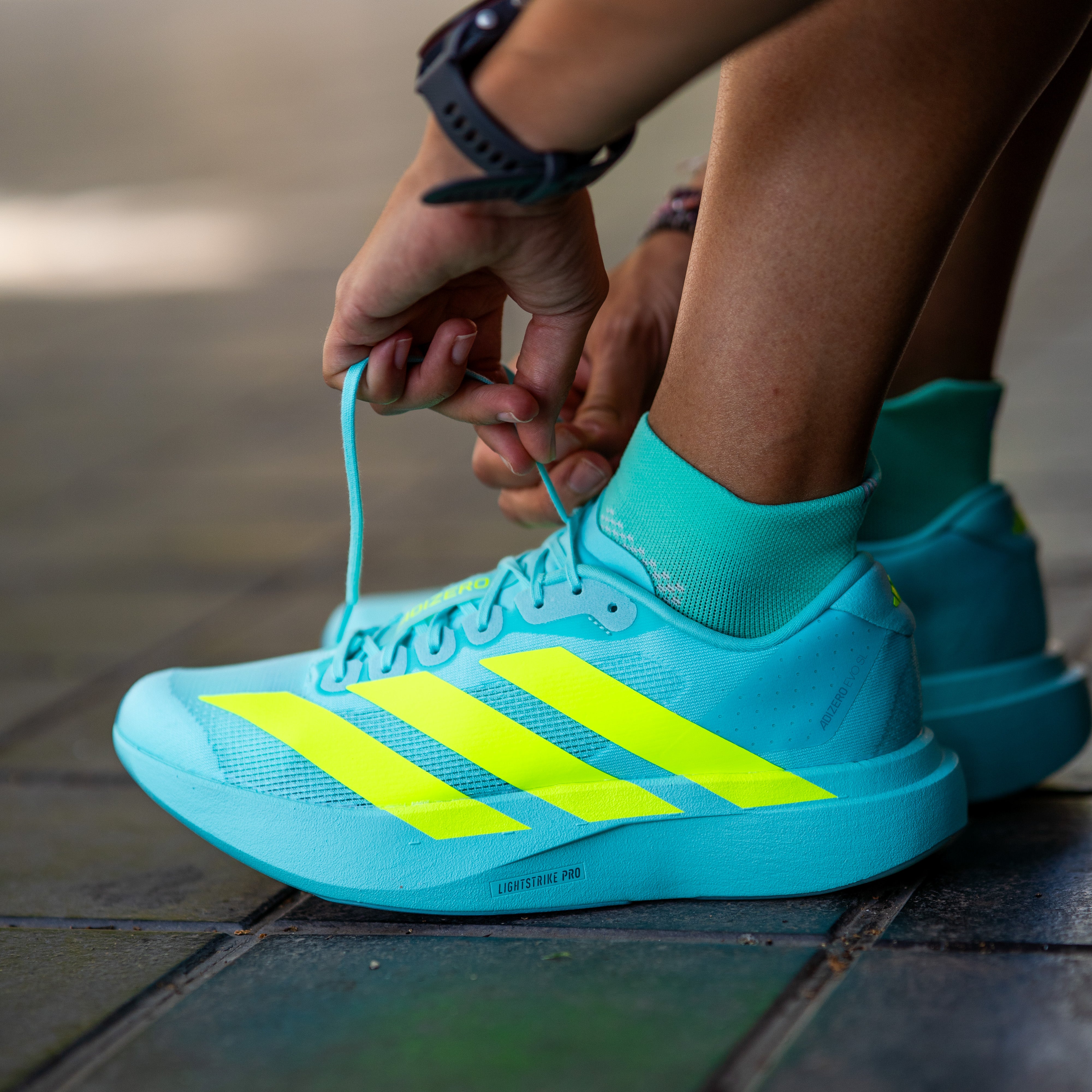 NOOSA GREEN V2 - LAUFSOCKEN