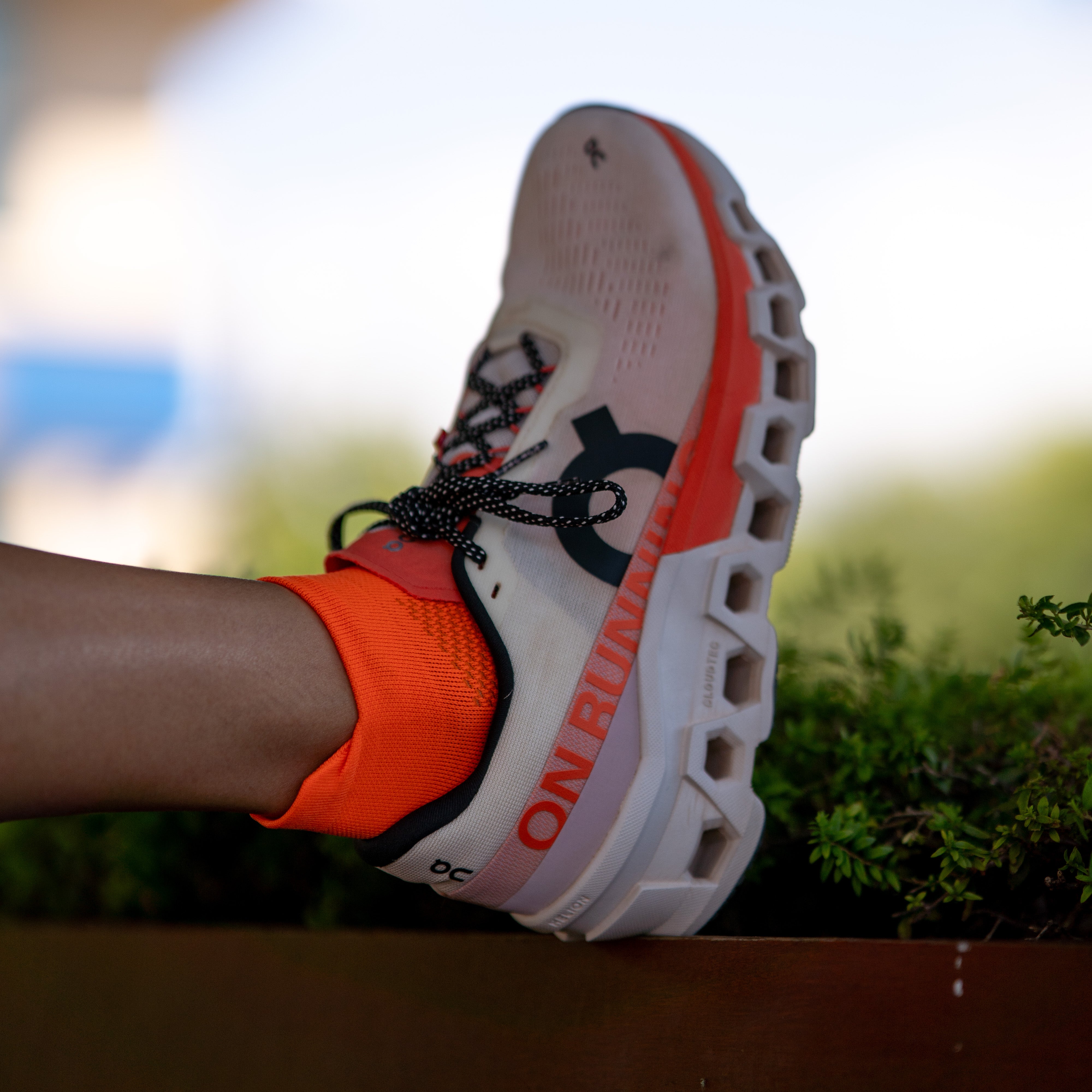 NOOSA ORANGE V2 - CHAUSSETTE DE COURSE