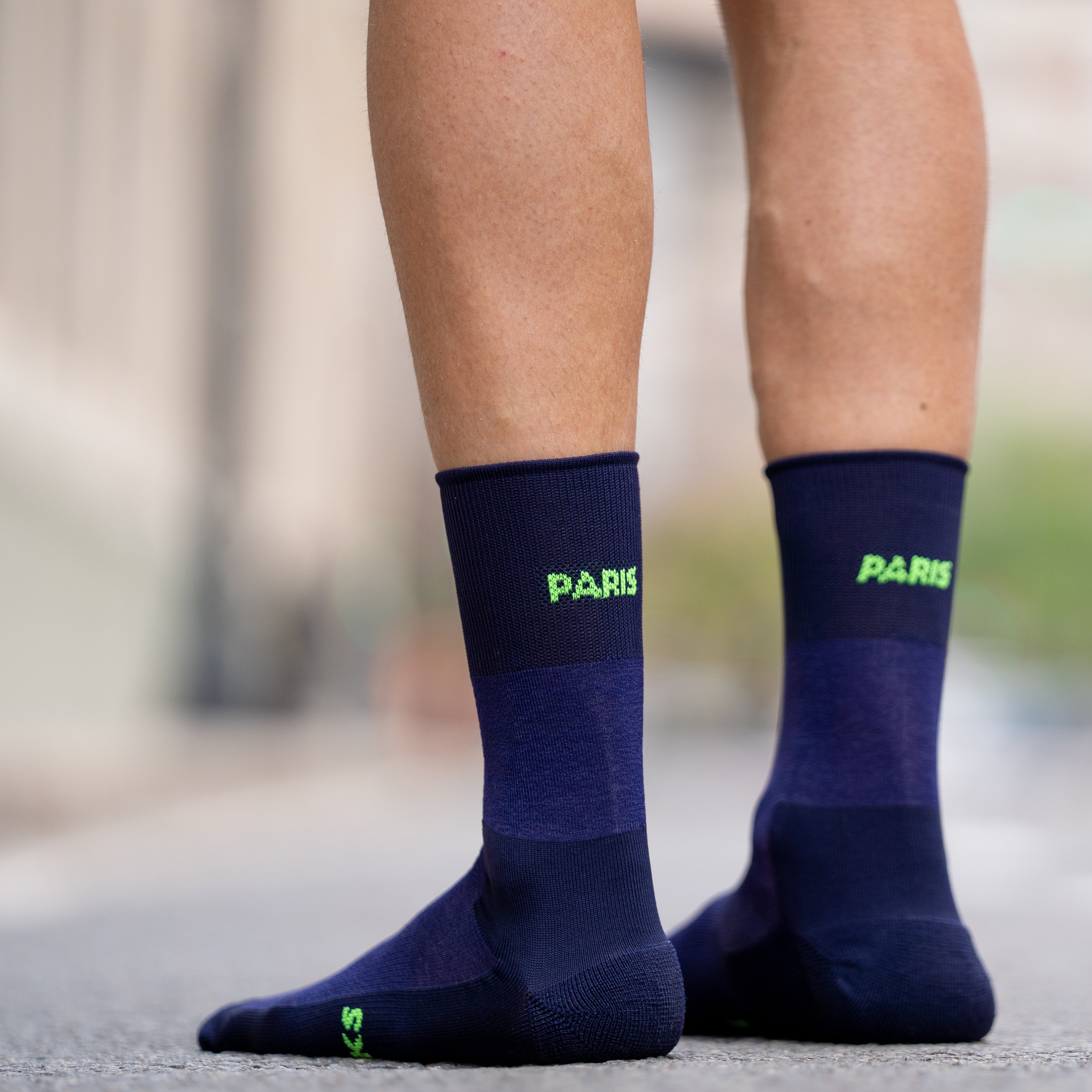 MARATHON PARIS BLUE - CALCETÍN RUNNING