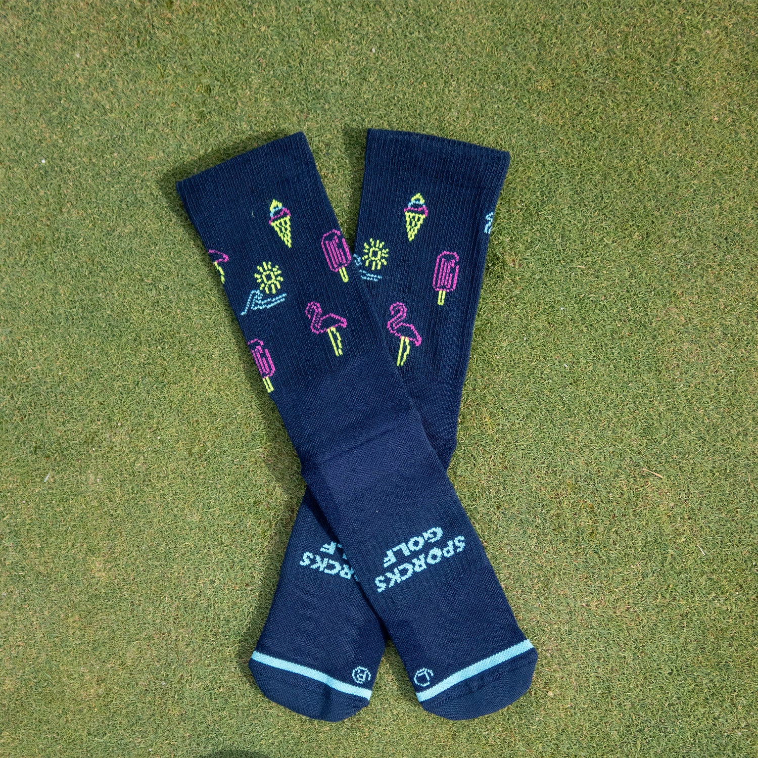 SUMMER NIGHT BLUE - CHAUSSETTES DE GOLF