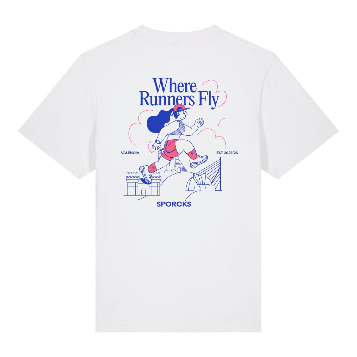 Where runners fly T-Shirt Man