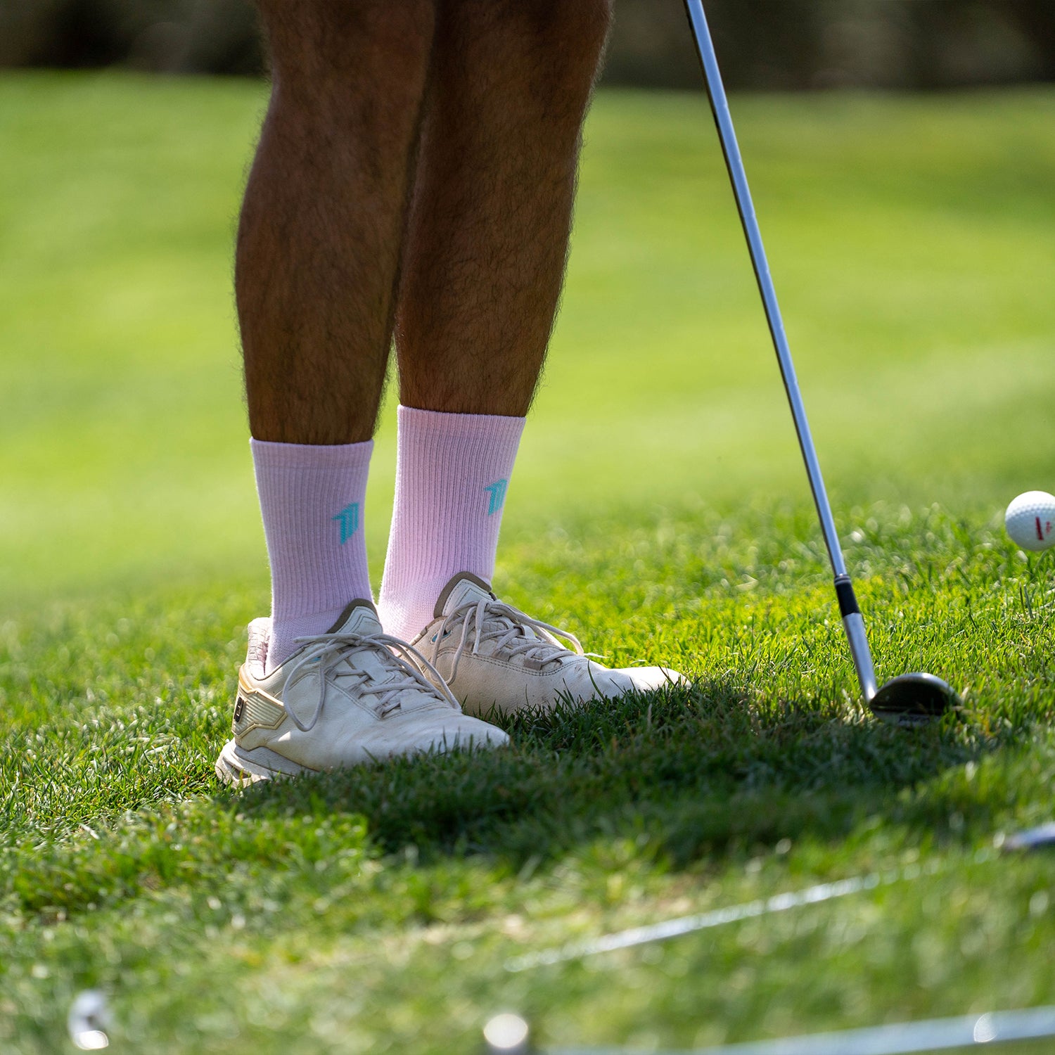 BIRDIE VIBES PINK - CHAUSSETTES DE GOLF