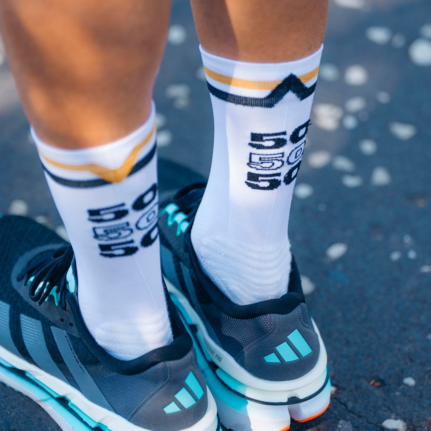 50 50 50 GOLD PITUFOLLOW - RUNNING SOCKS