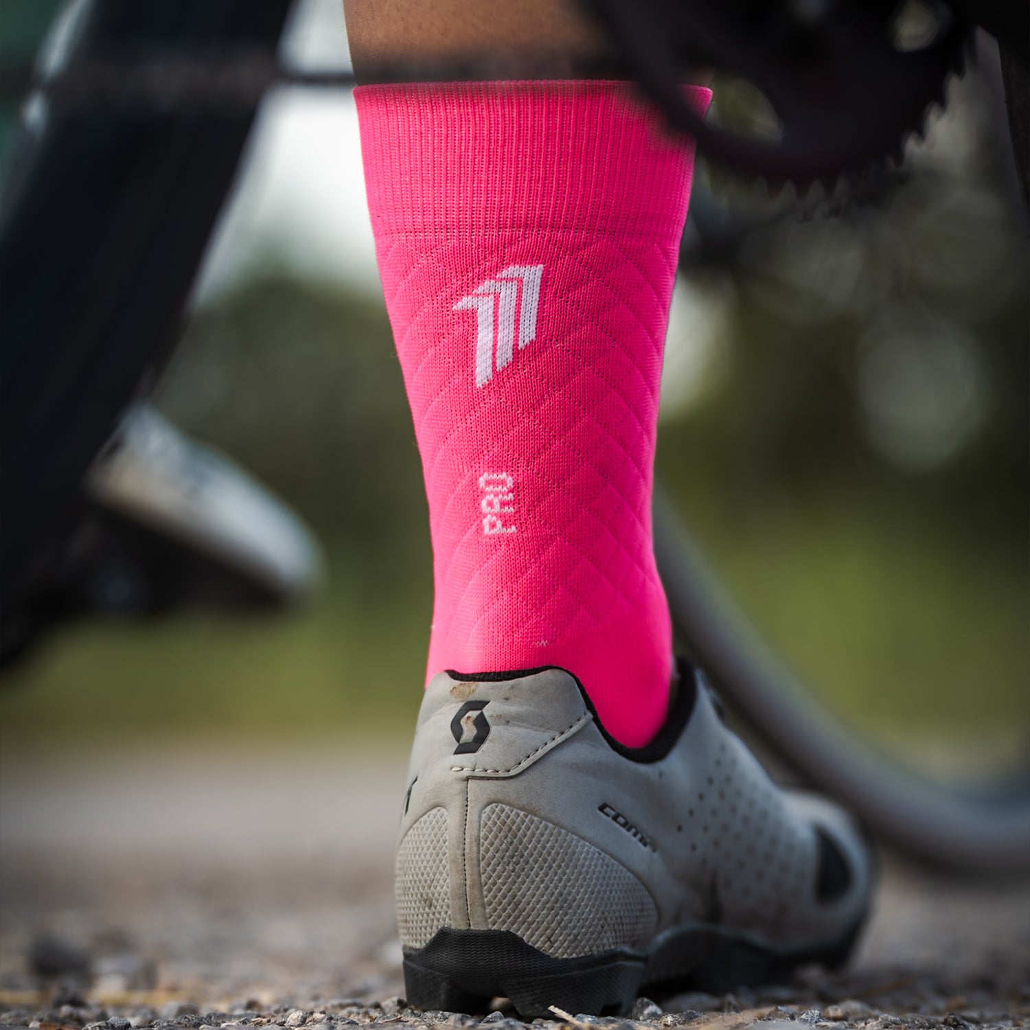 PRO ELITE DIVA PINK - PRO CYCLING SOCKS