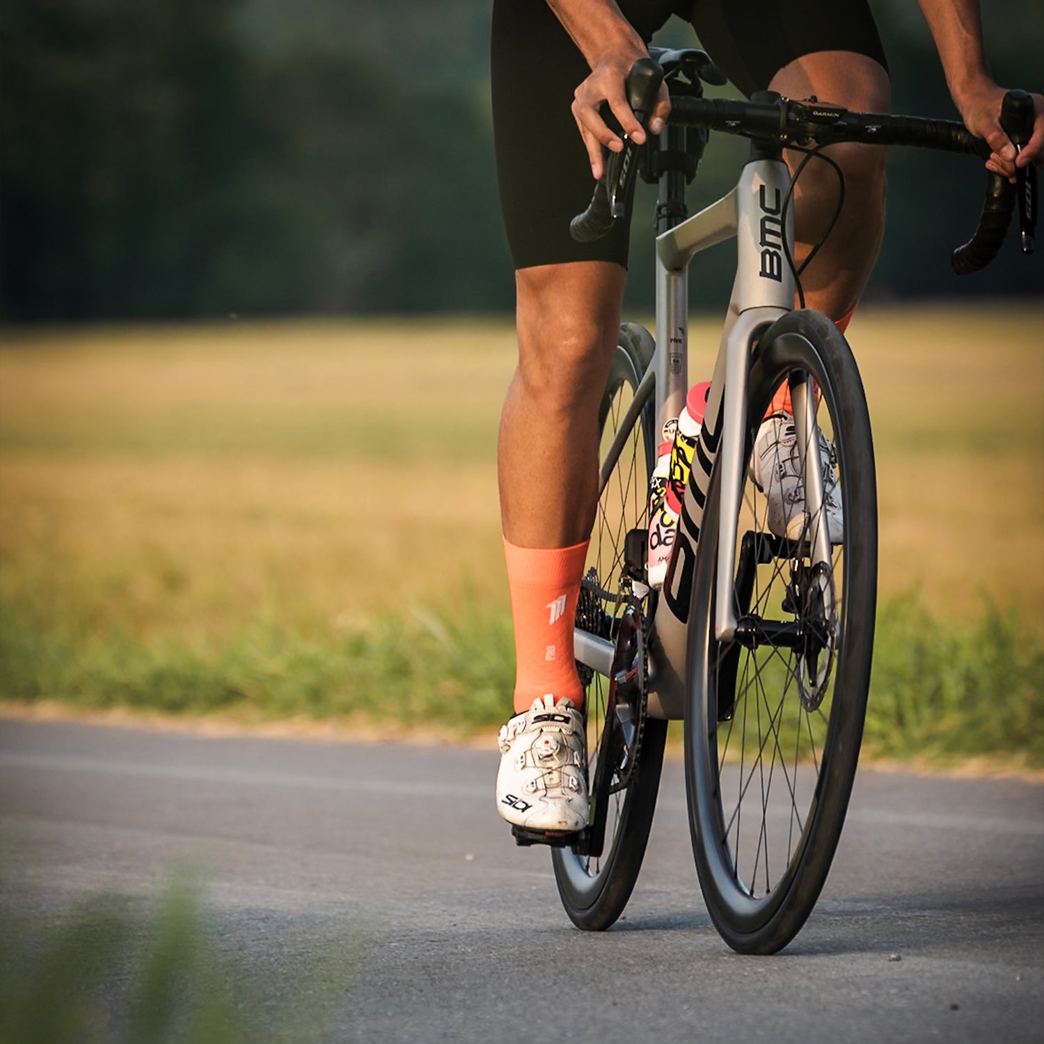 PRO ELITE ORANGE - PRO CYCLING SOCKS