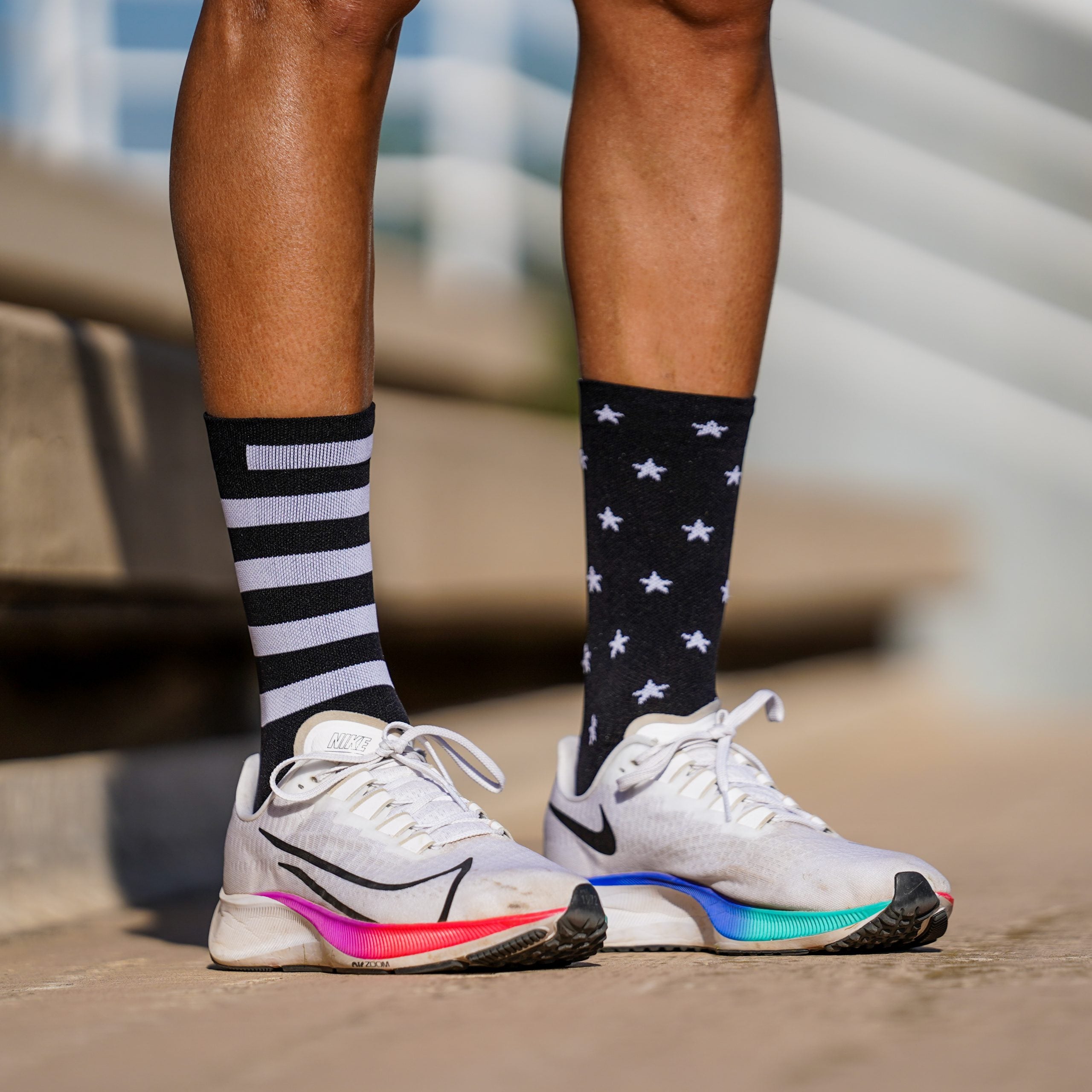 LEGEND BLACK - RUNNING SOCKS