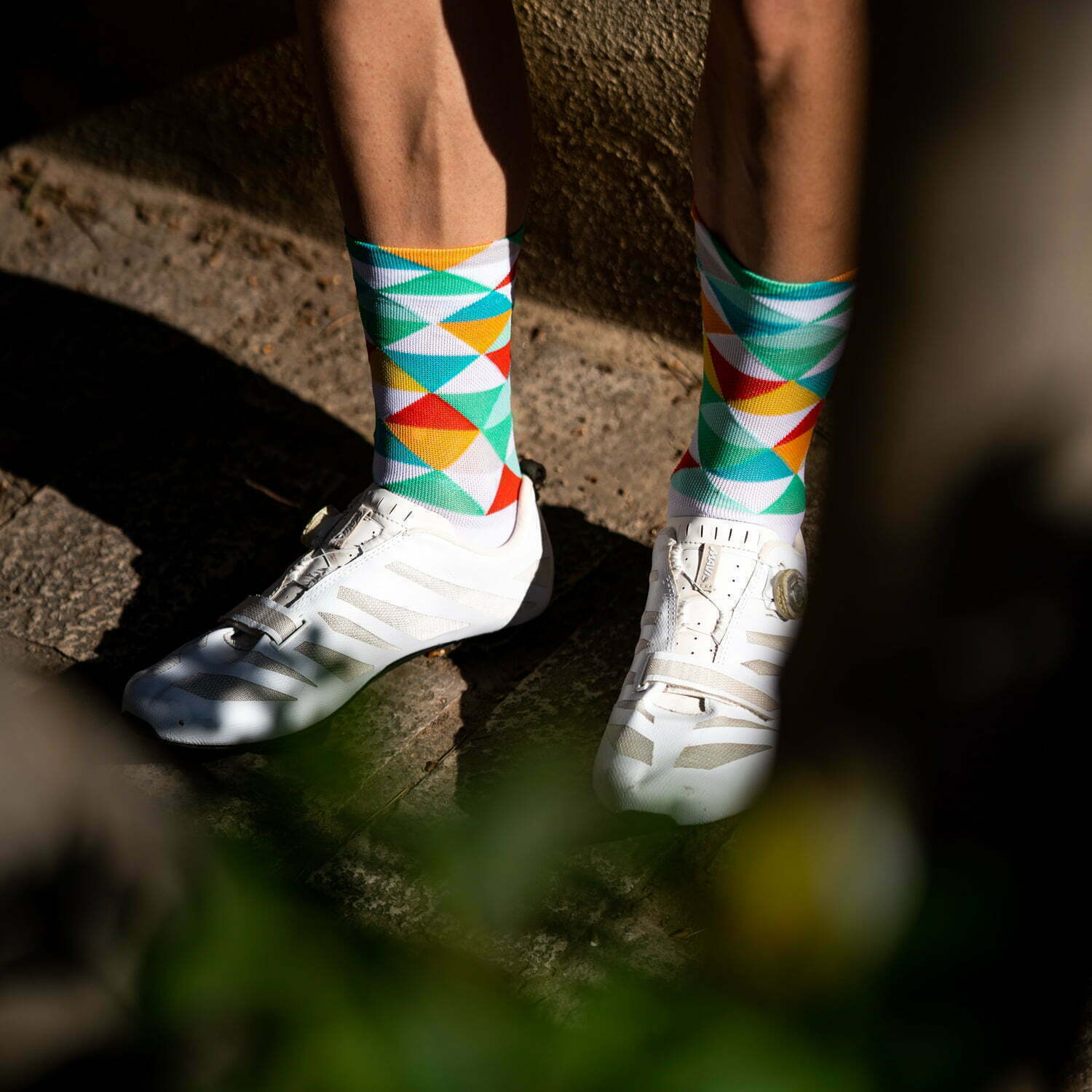 COLL DE RATES GREEN - CYCLING SOCKS