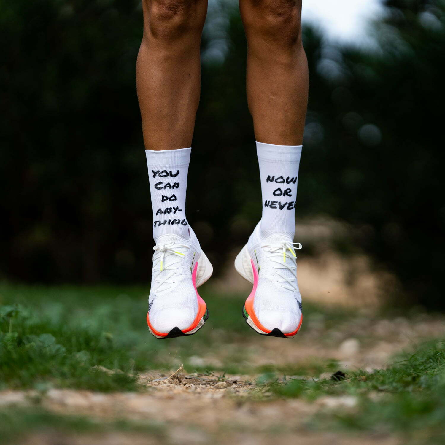 THE BEST WHITE - RUNNING SOCKS