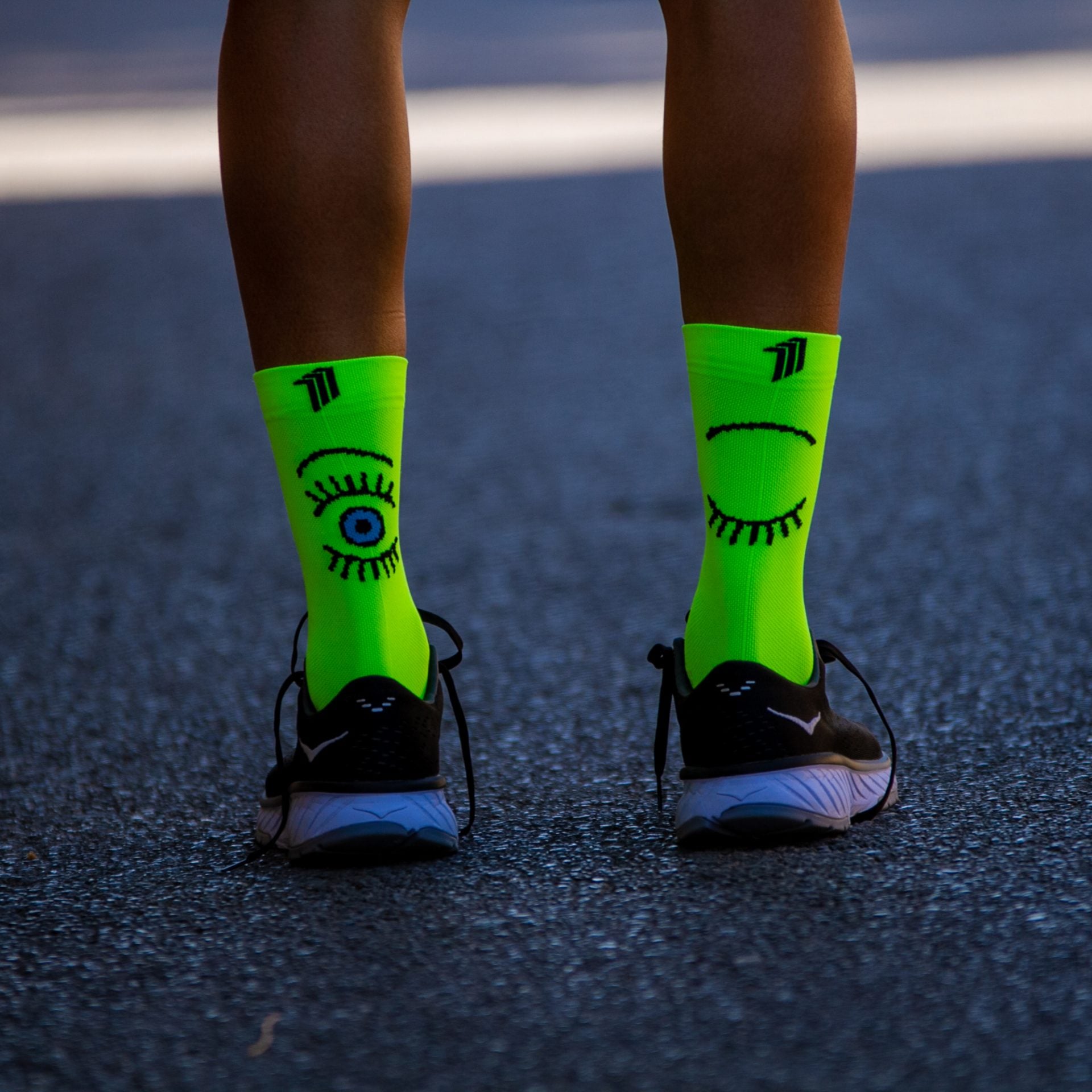 EYE YELLOW - LAUFSOCKEN