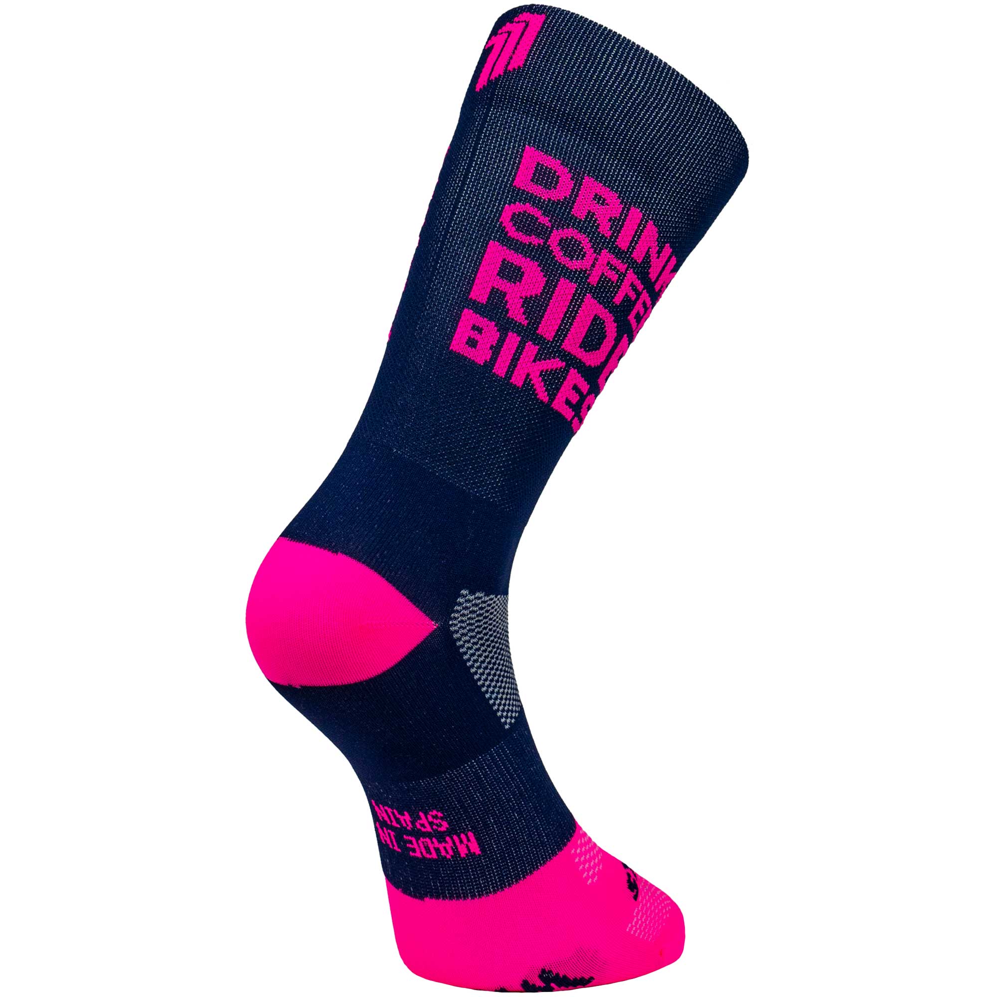 DRINK COFFEE PINK - CYCLING SOCKS