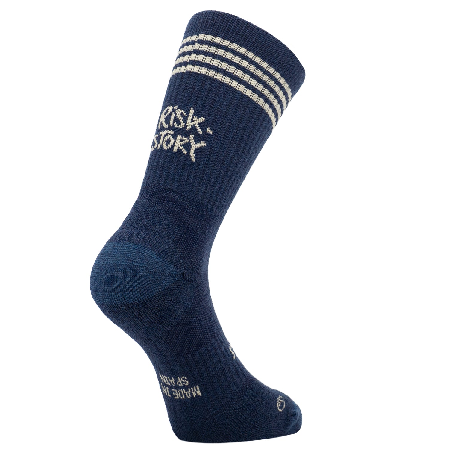 NO RISK BLUE - WINTER LAUFSOCKEN