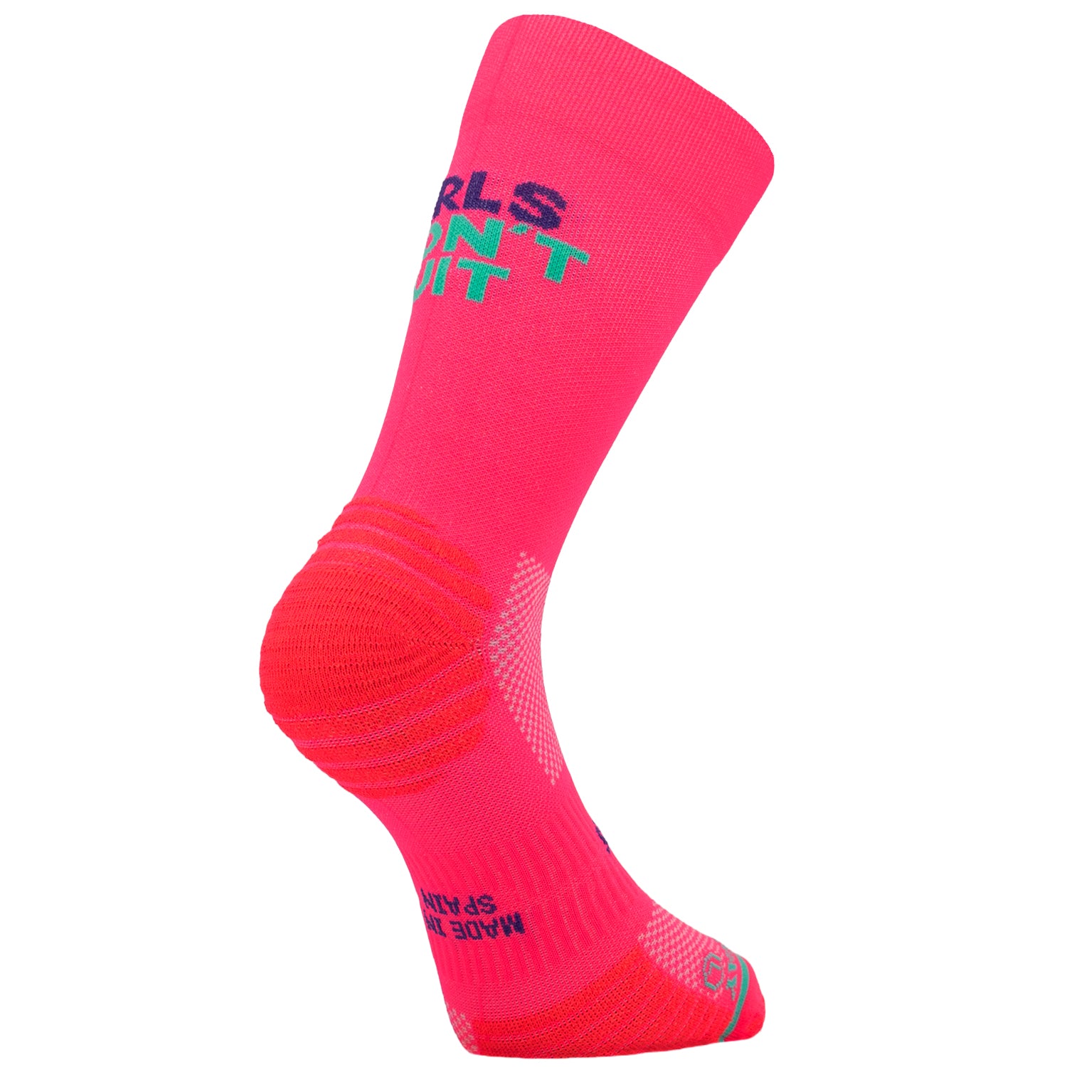 GIRLS DON'T QUIT - RUNNING SOCK