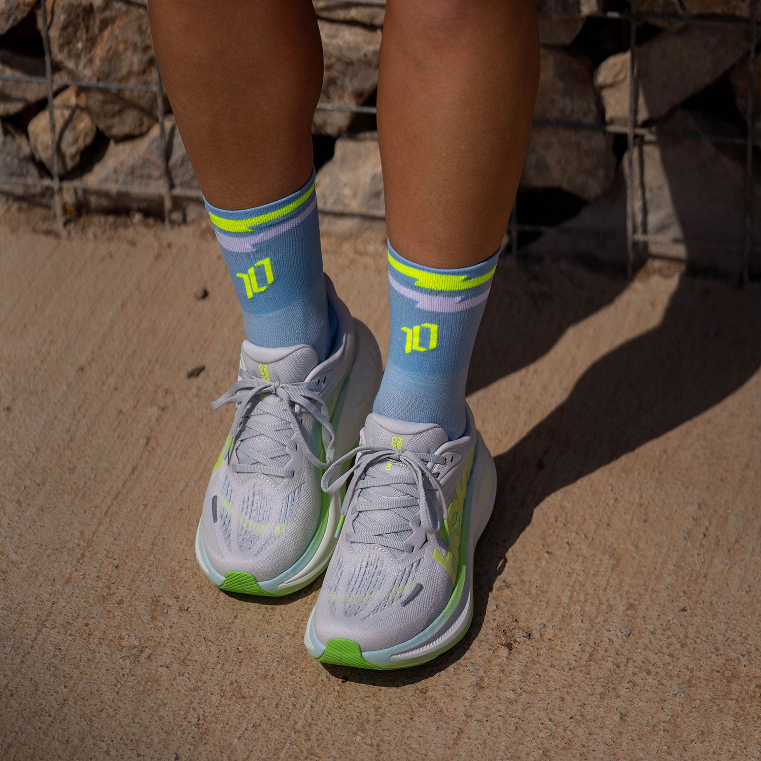 SUMMER 10 BLUE - PRO KOMFORT LAUFSOCKEN