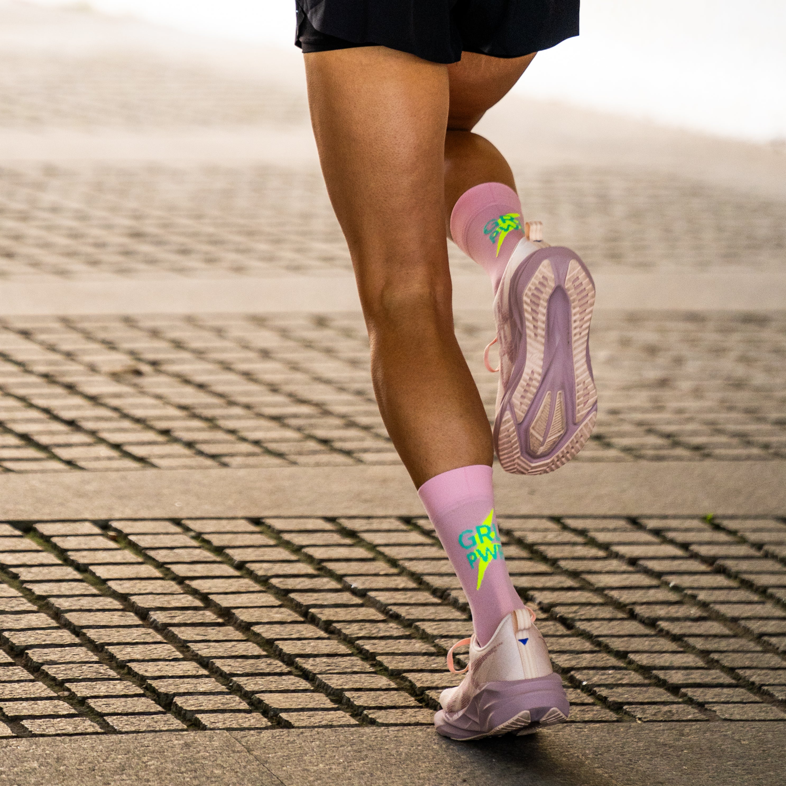 GIRLS POWER PINK - CALCETÍN RUNNING