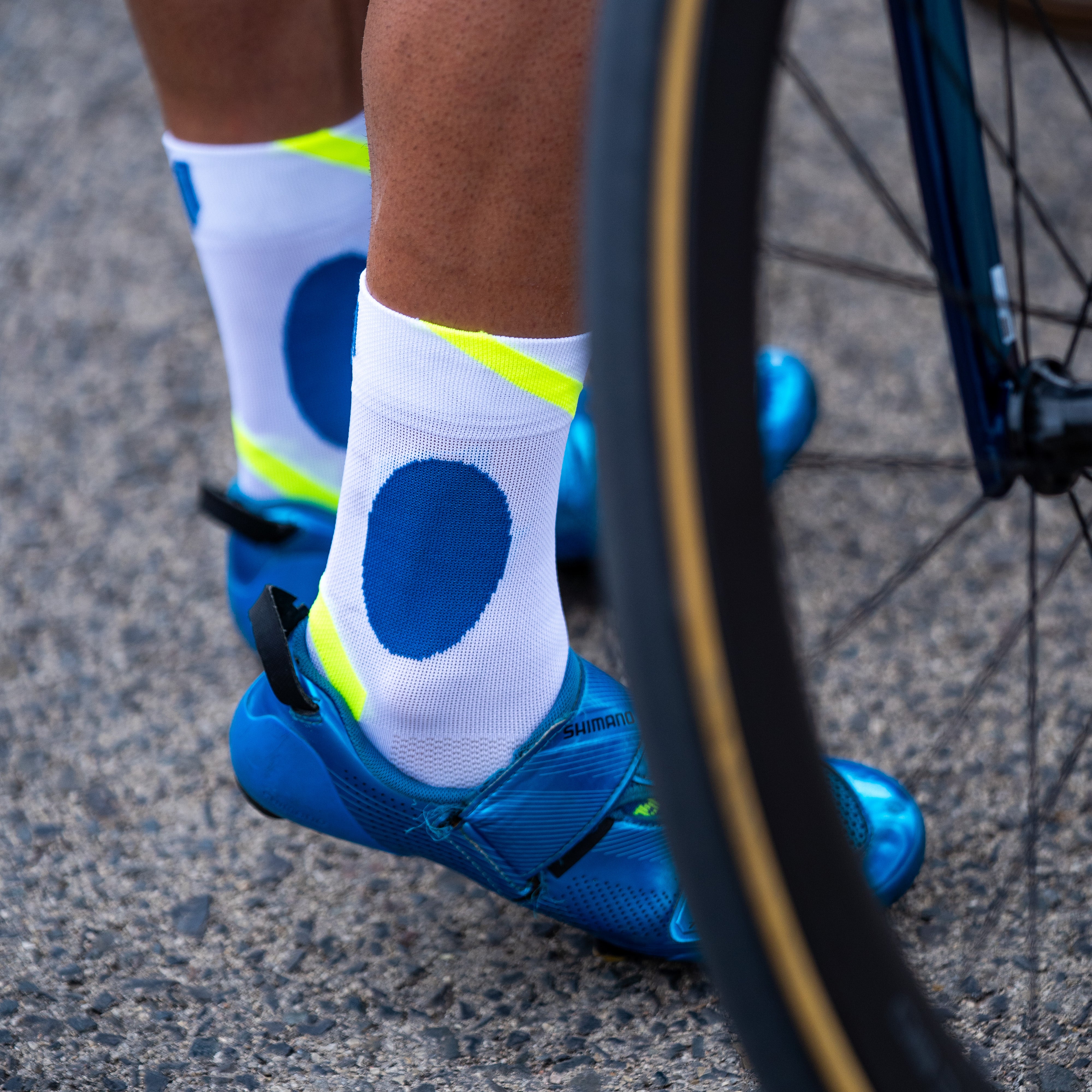 MONTE BECCO WHITE - CYCLING SOCKS