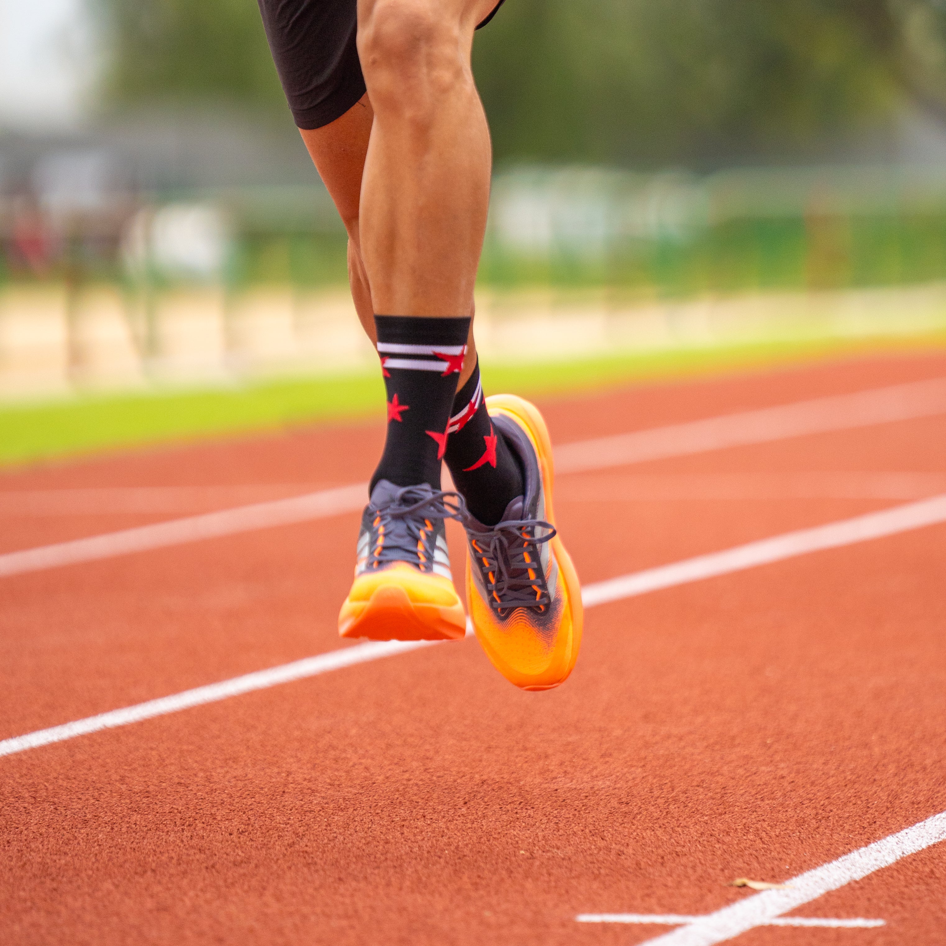 RUN STAR RED - CHAUSSETTE DE COURSE