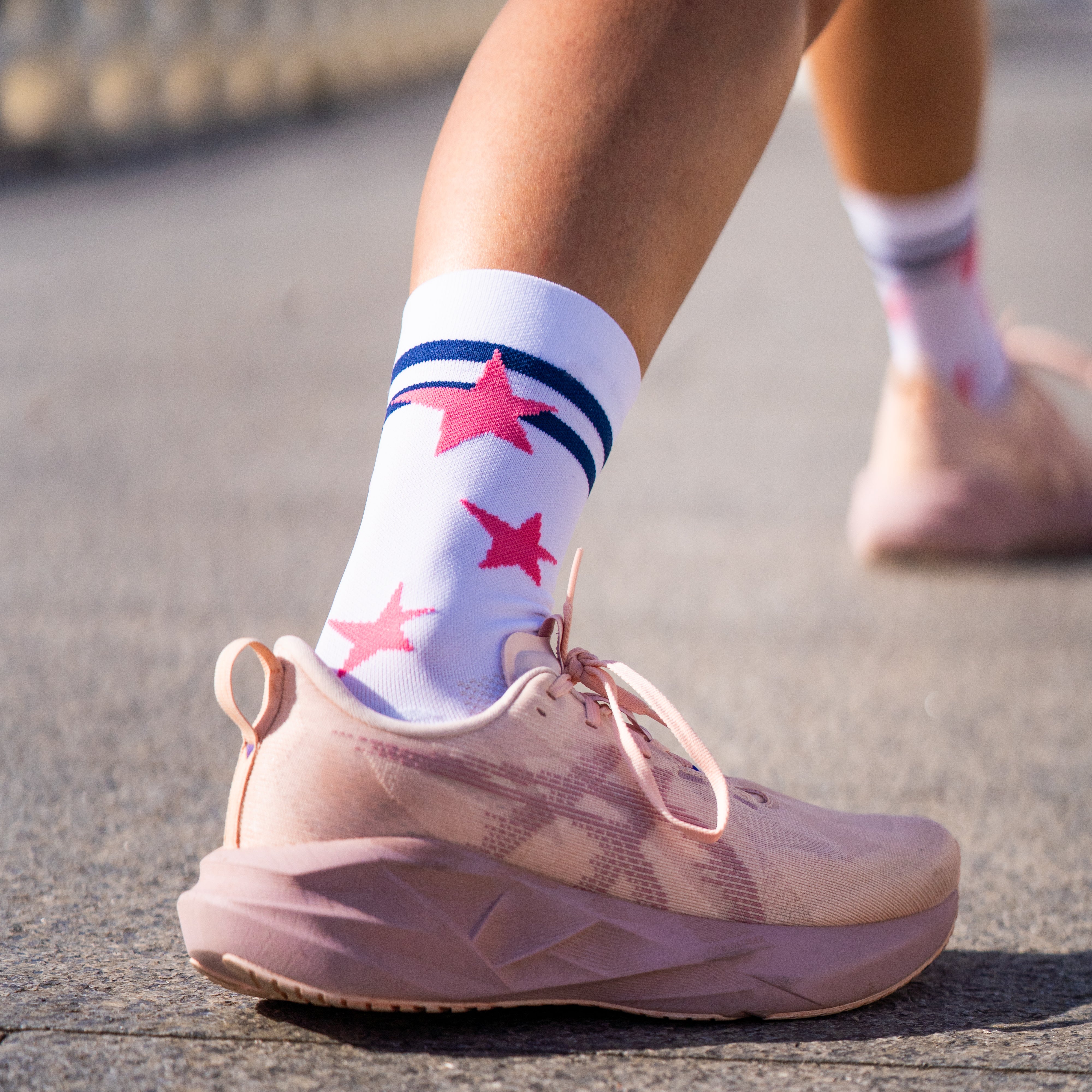 RUN STAR PINK - CALCETÍN RUNNING
