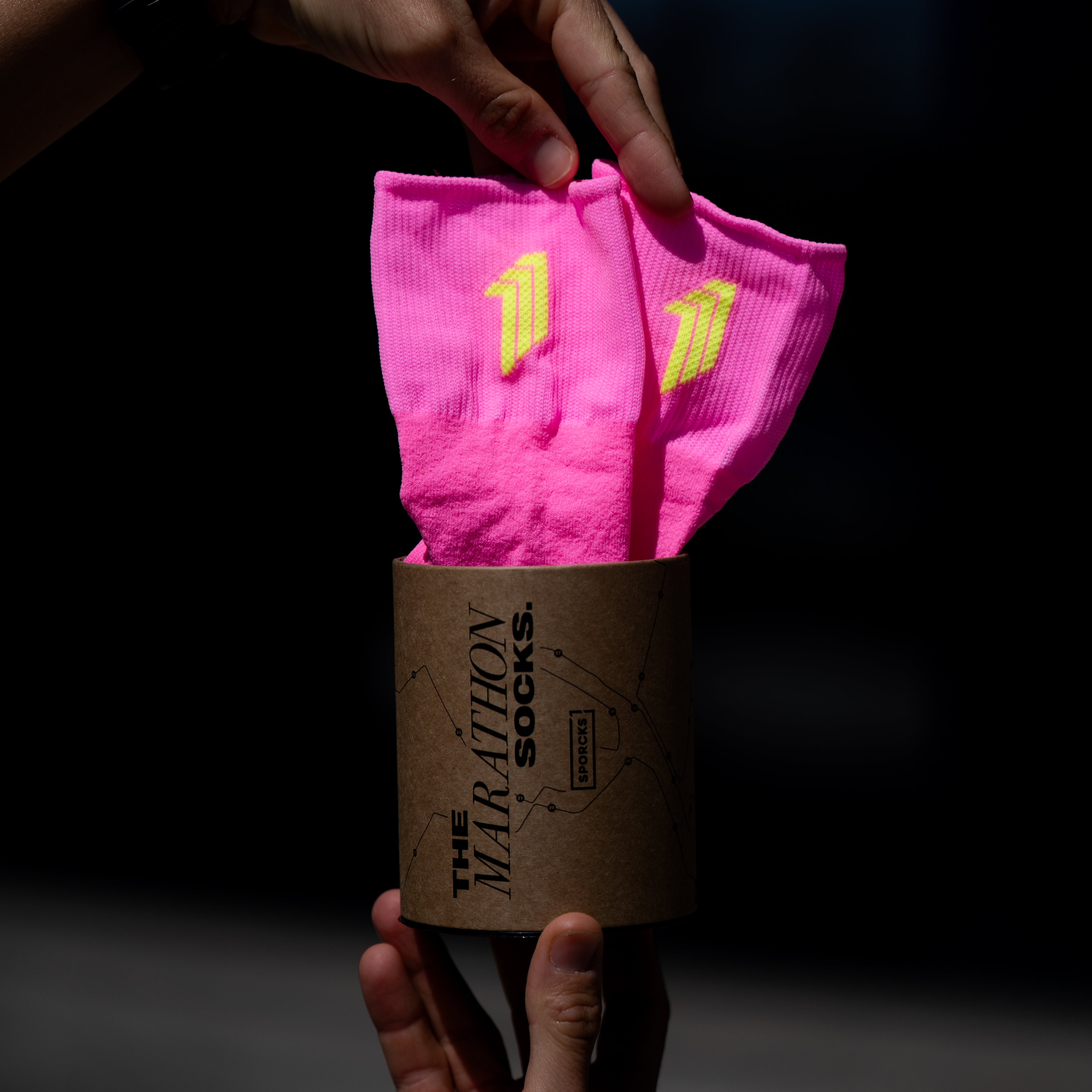 MARATHON PINK - CALCETÍN RUNNING