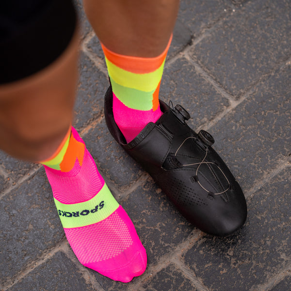 ALSACE FLUO - CYCLING SOCKS