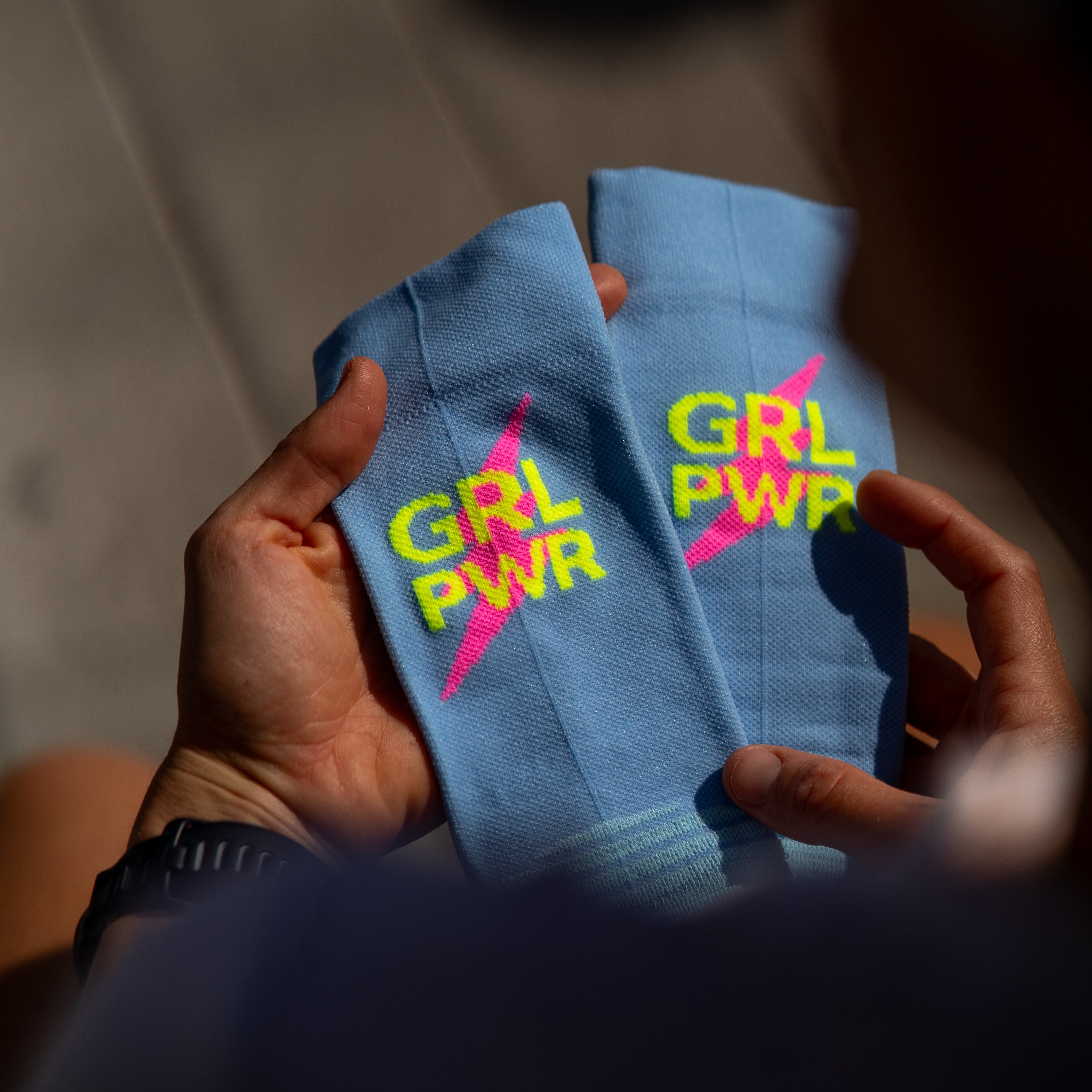 GIRLS POWER PINK - RUNNING SOCKS