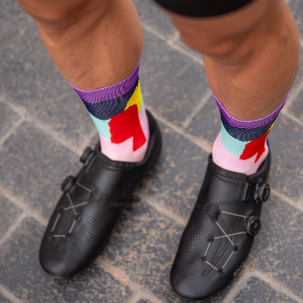 ALSACE PINK - CYCLING SOCKS