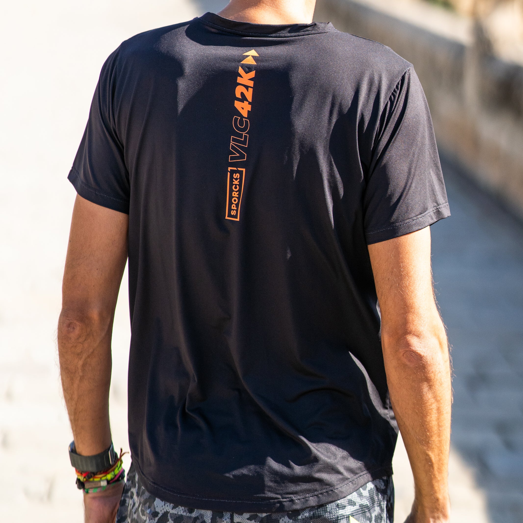 RUNVLC 42K - Running T-Shirt Manga Corta