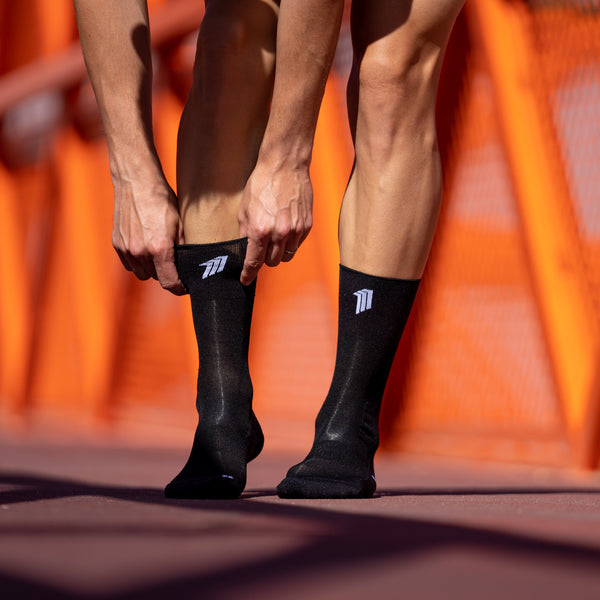 Sport Over The Calf Chaussettes Pour COURIR Marathon Soccer Cyclisme Debout  Bas athlétiques