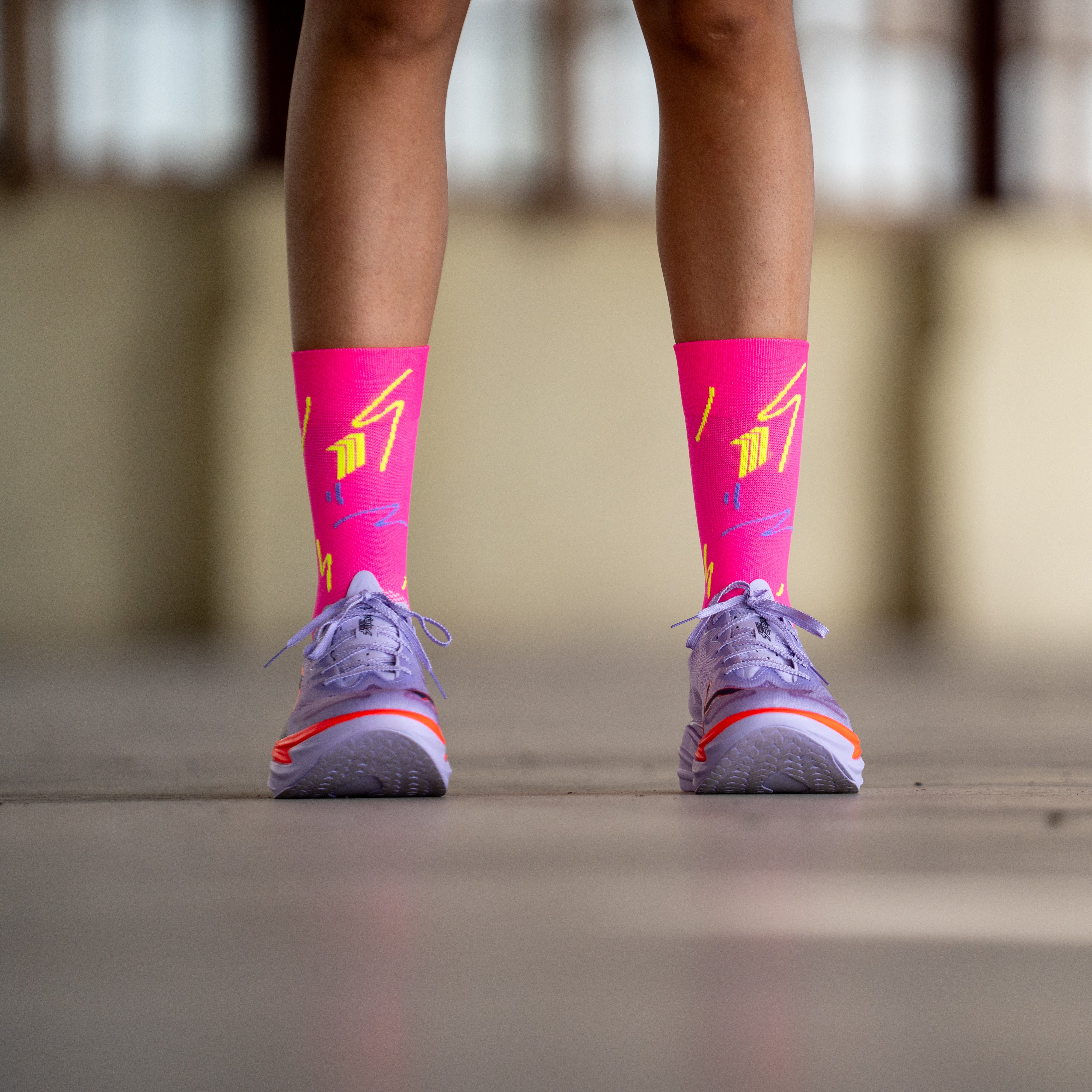 FUN RUN PINK - LAUFSOCKEN