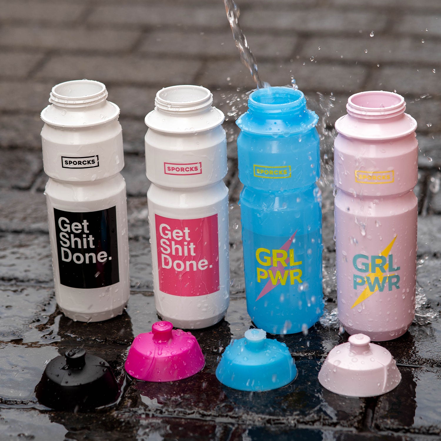 GIRLS POWER BLUE BOTTLE – TACX SHIVA 750 ML