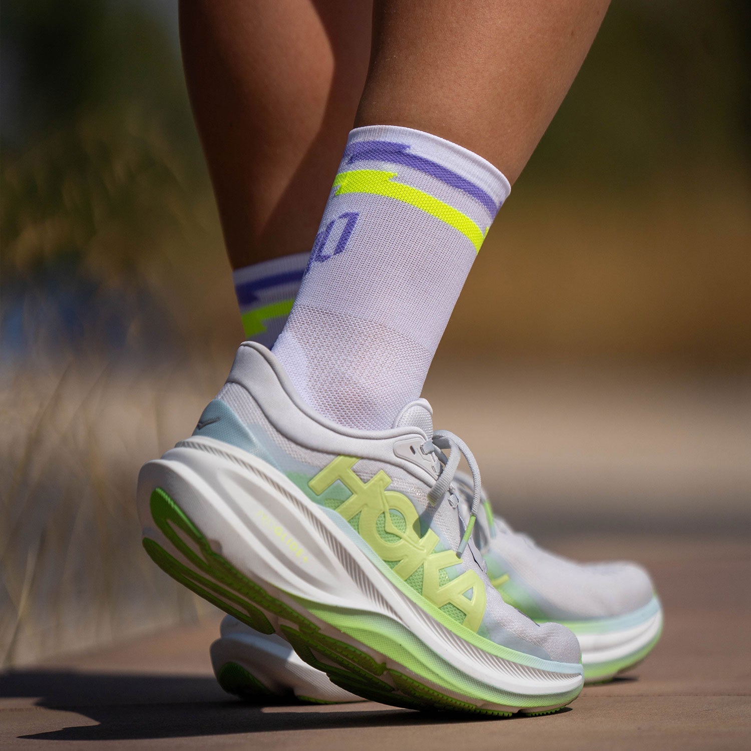 SUMMER 10 WHITE - CALCETÍN RUNNING PRO COMFORT